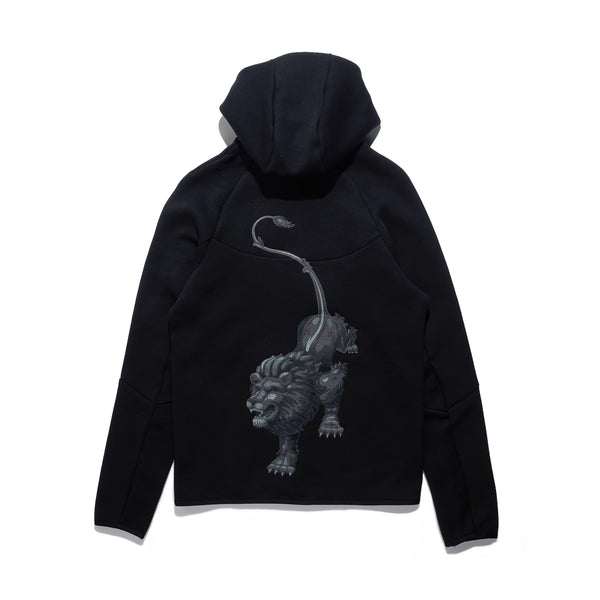 Tech Fleece Full-Zip Hoodie Netherlands Patta Black IM3206-010