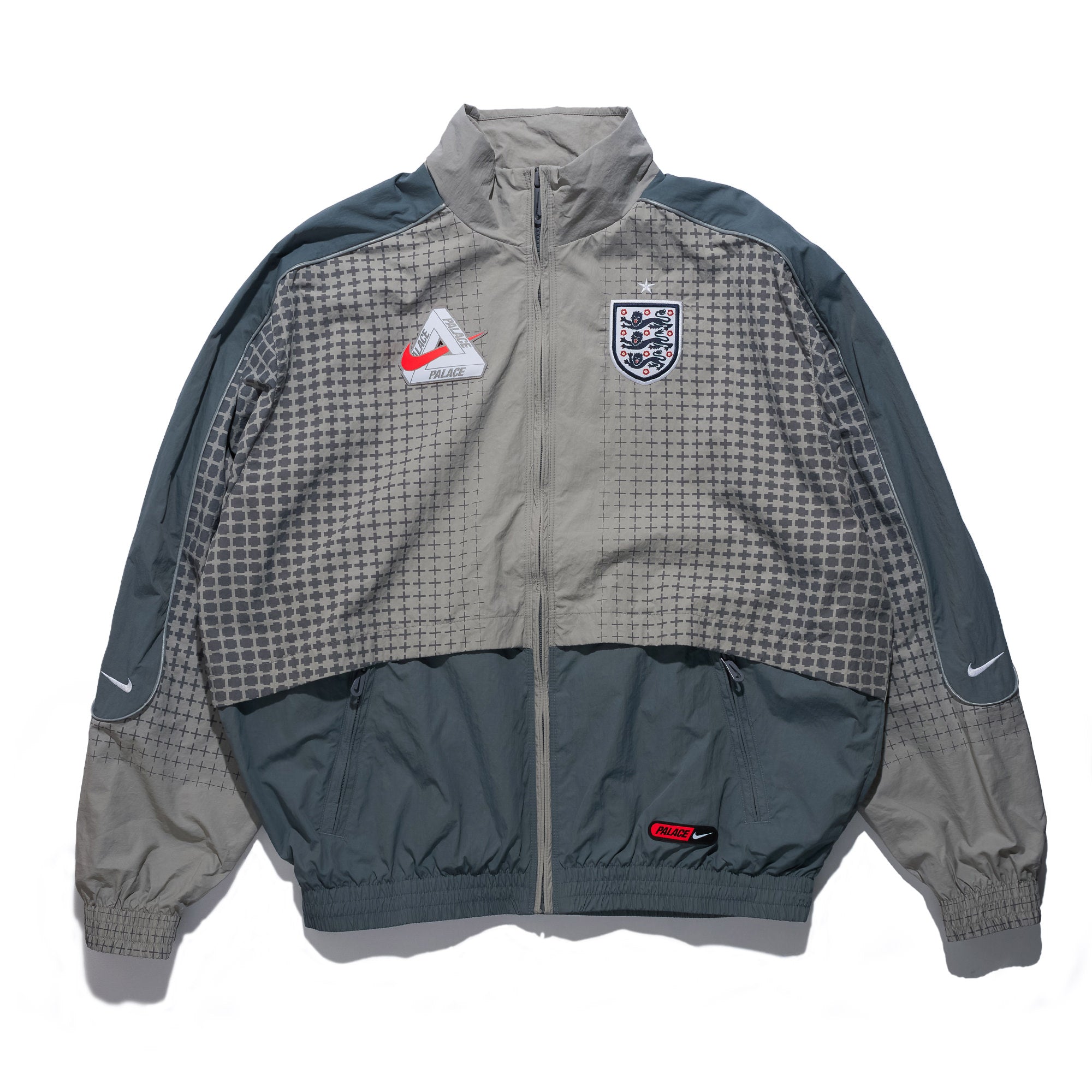 Track Jacket England Palace Pewter Grey IM3201-052