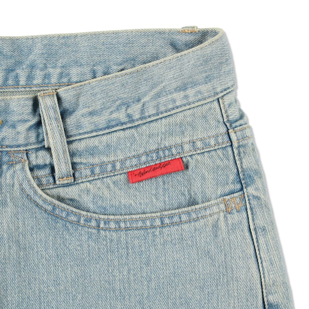 Wind and Sea Baggy Jean Light Blue WDSOCLC24Q4PT03 Capsule