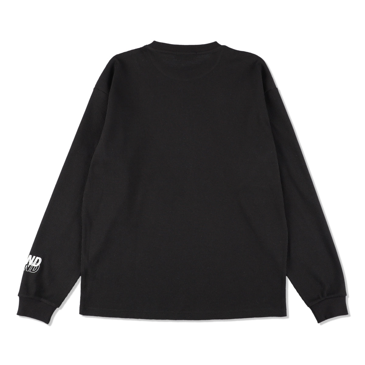 L S Waffle Tee Black WDS O ESS 24 Q3 WAF 02 Capsule