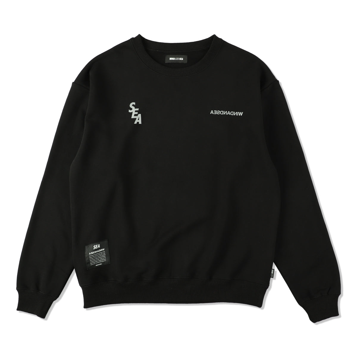 S.E.A. Reflection Crewneck WDS-O-MIL-24-Q1-CS-01 Black