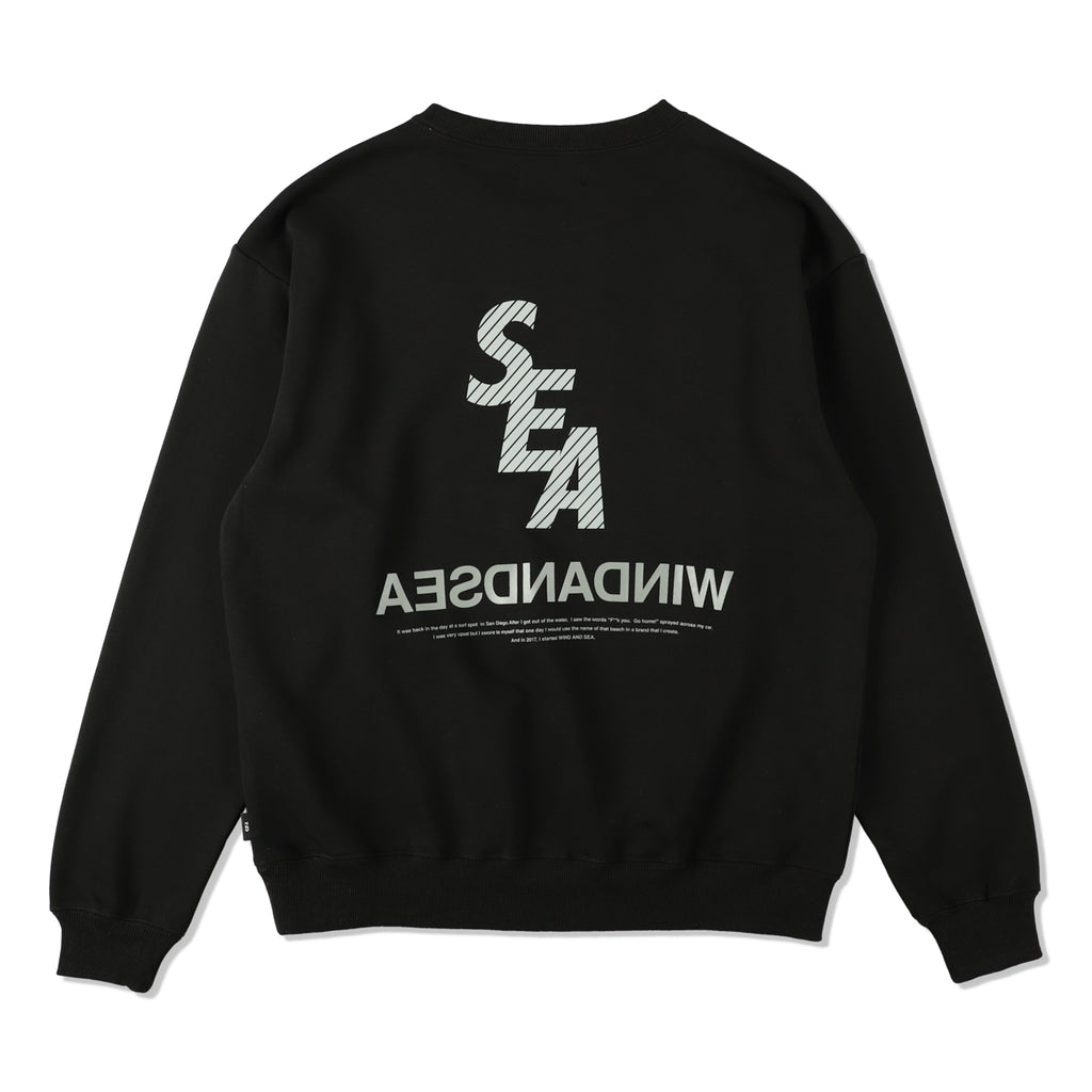S.E.A. Reflection Crewneck WDS-O-MIL-24-Q1-CS-01 Black