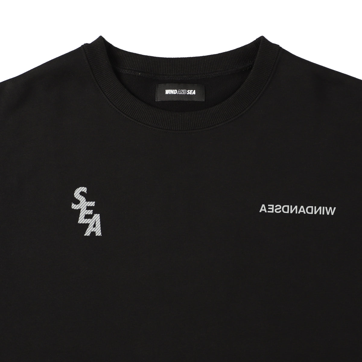 S.E.A. Reflection Crewneck WDS-O-MIL-24-Q1-CS-01 Black