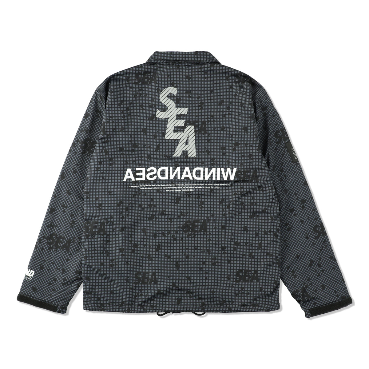 S.E.A. DN-Camo Fatigue Jacket WDS-O-MIL-24-Q1-JK-01 Black