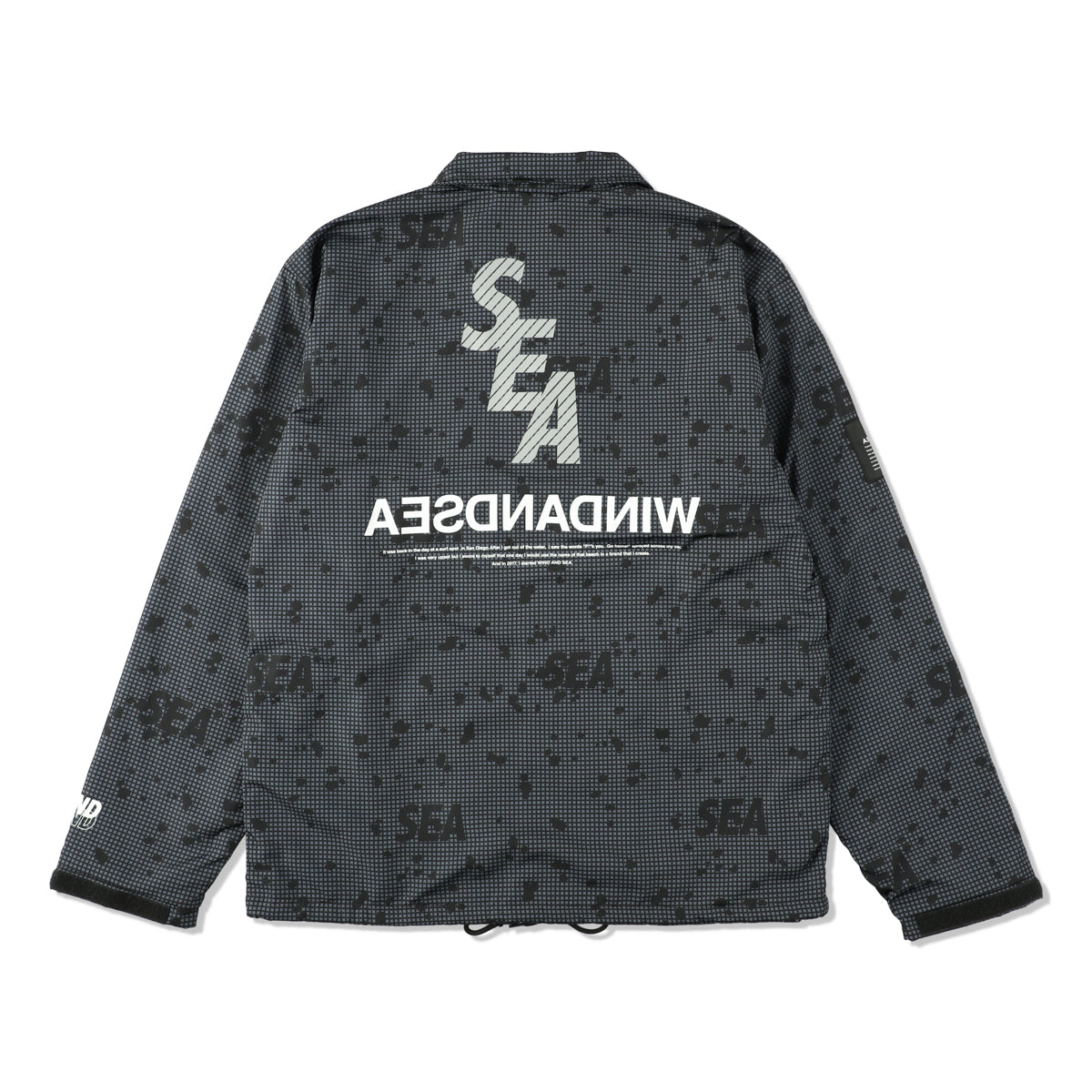 Alexander McQueen logo-print drawstring shirt jacket