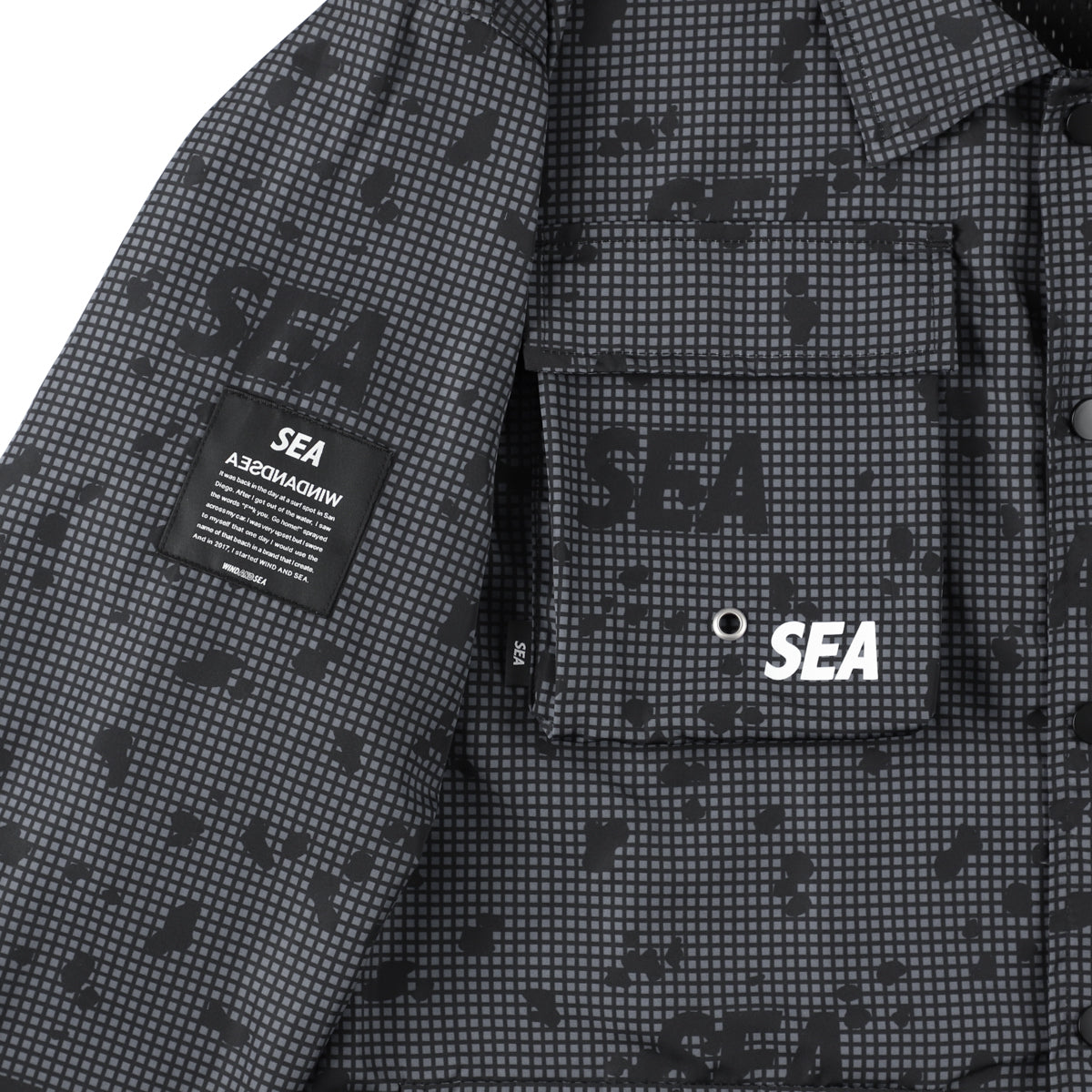S.E.A. DN-Camo Fatigue Jacket WDS-O-MIL-24-Q1-JK-01 Black
