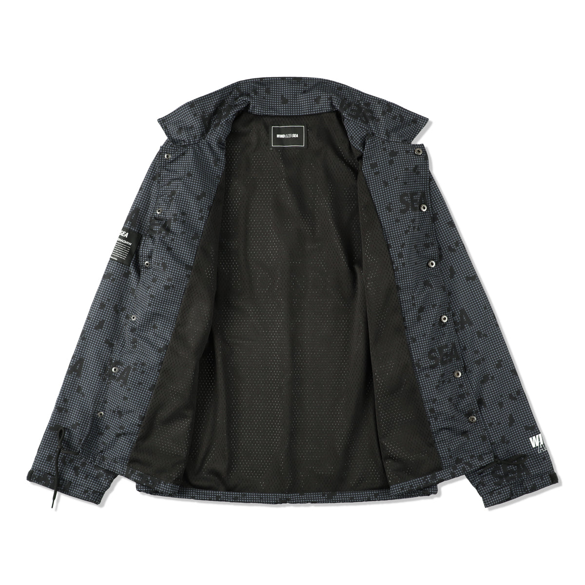 S.E.A. DN-Camo Fatigue Jacket WDS-O-MIL-24-Q1-JK-01 Black