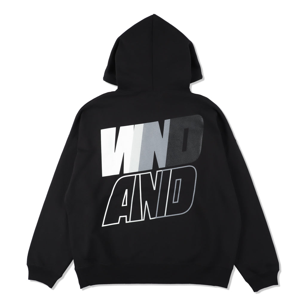 WIND AND SEA Embossed Hoodie BLACK-