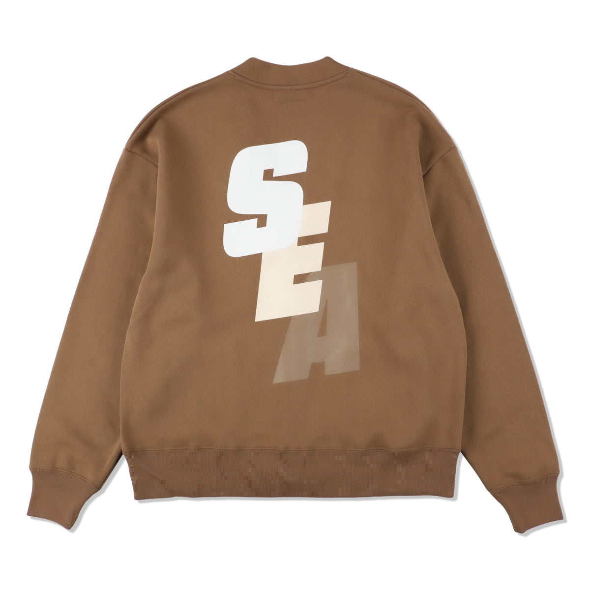 Sea Alive Sweat Cardigan WDS-O-SLV-23-AP-Q1-02 Brown