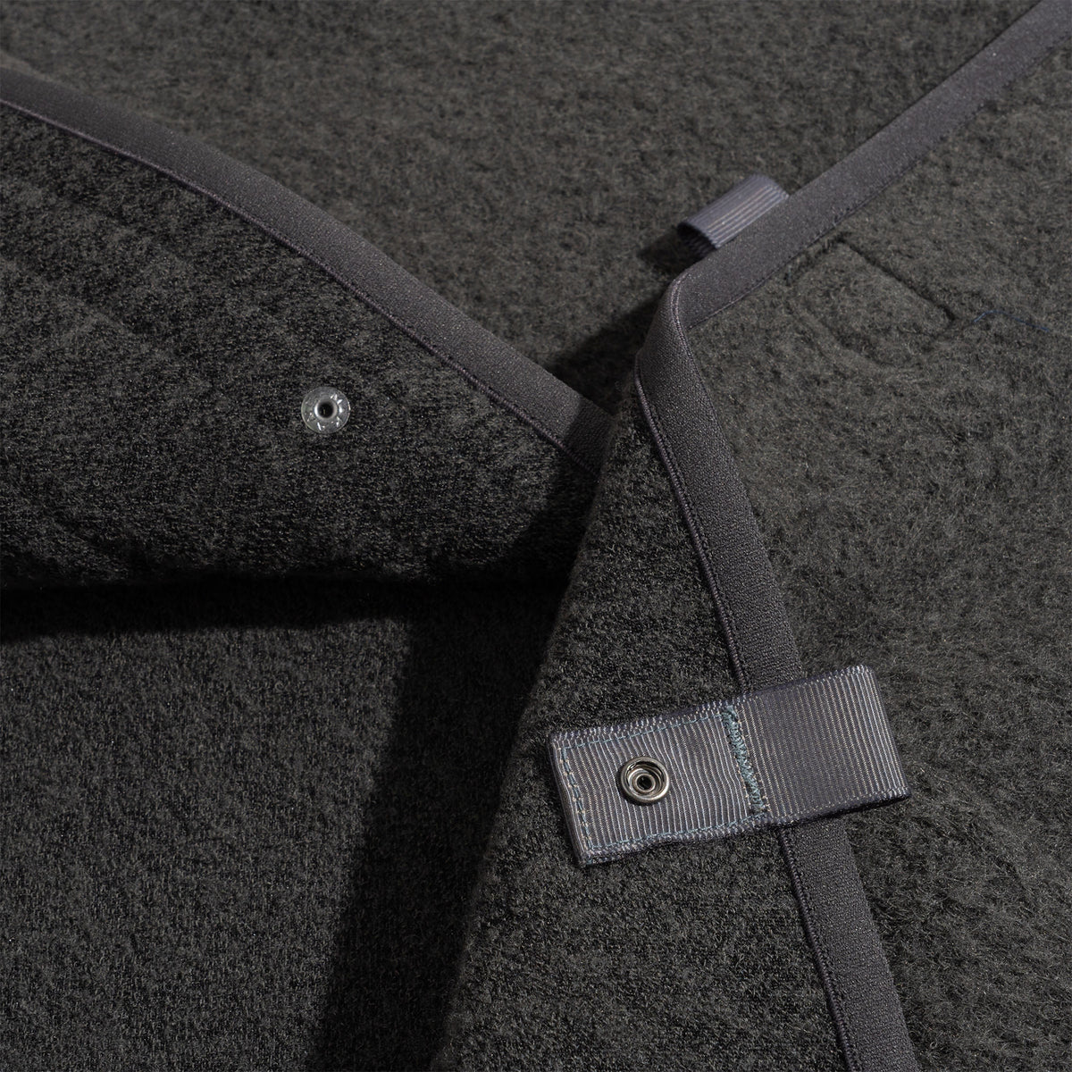 Wool Fleece Hoodie Dark Lava GZ36306