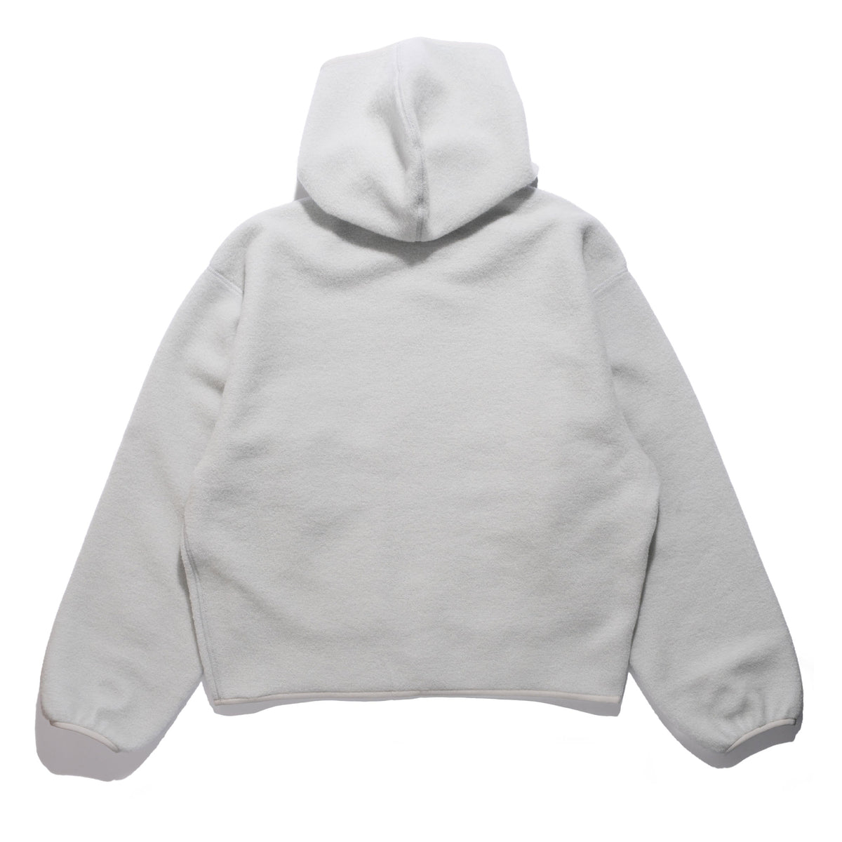 Wool Fleece Hoodie Natural Grey GZ36306