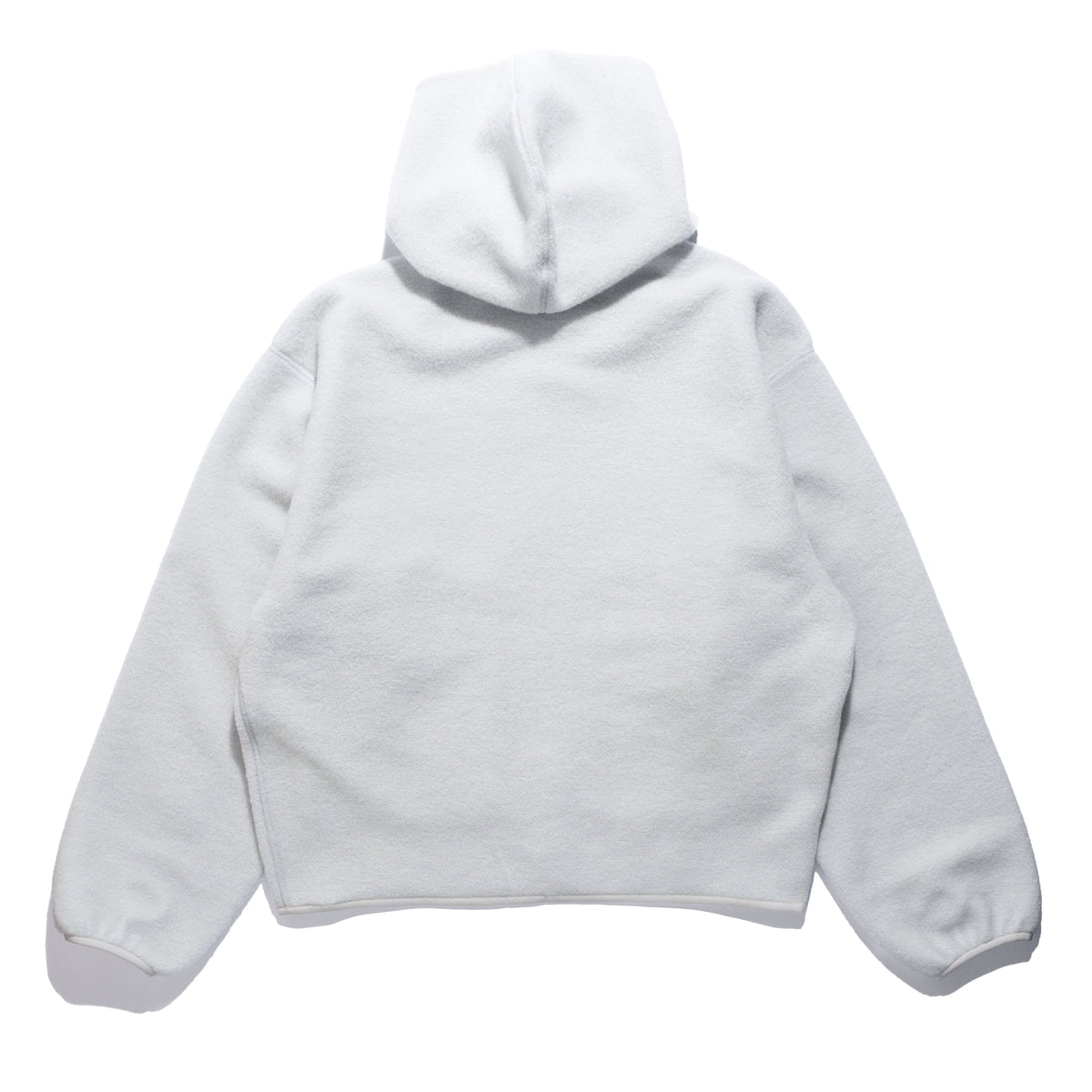Wool Fleece Hoodie Natural Grey GZ36306