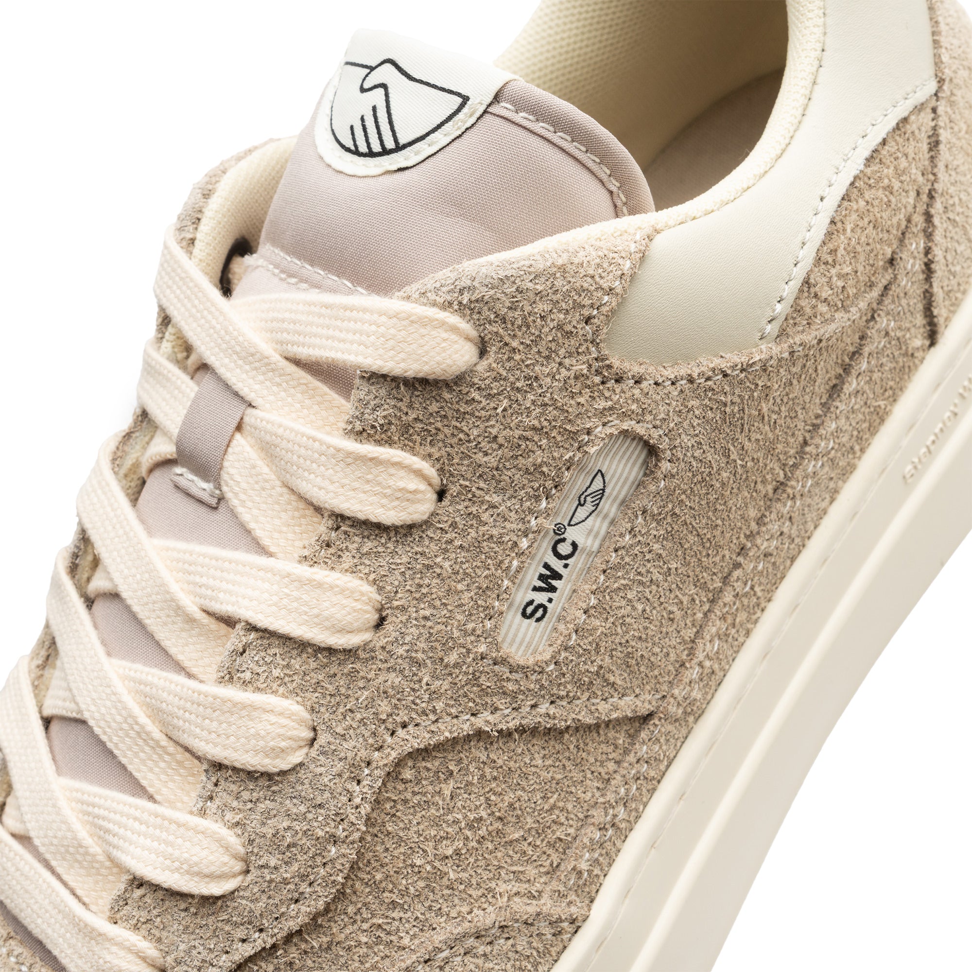 Pearl Raw Suede Taupe YA20065