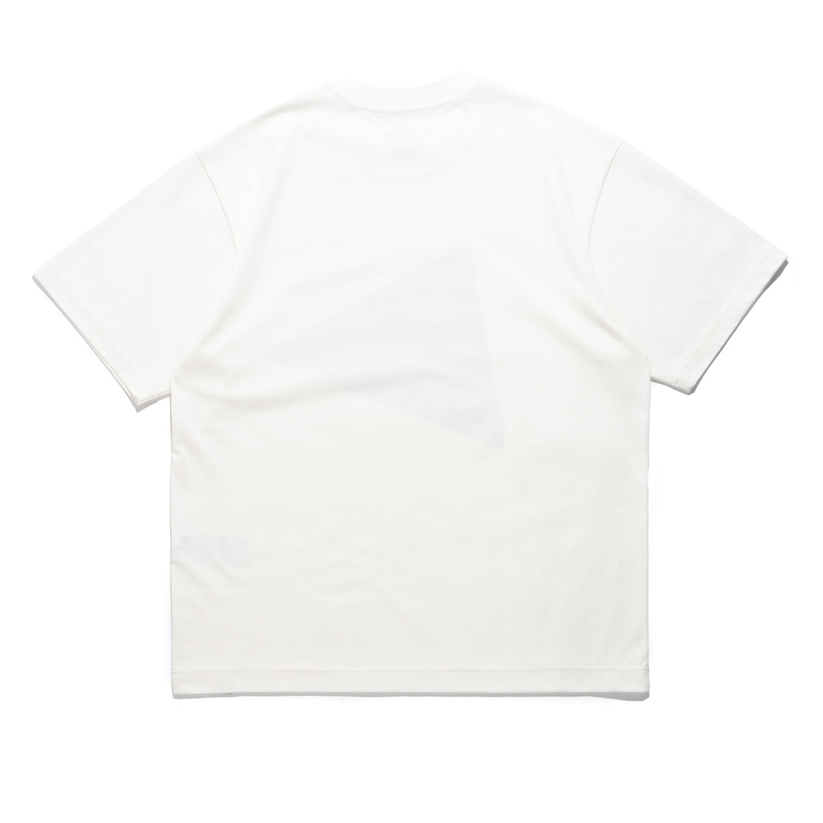 and wander Big Logo SS Tee White 574-6984101