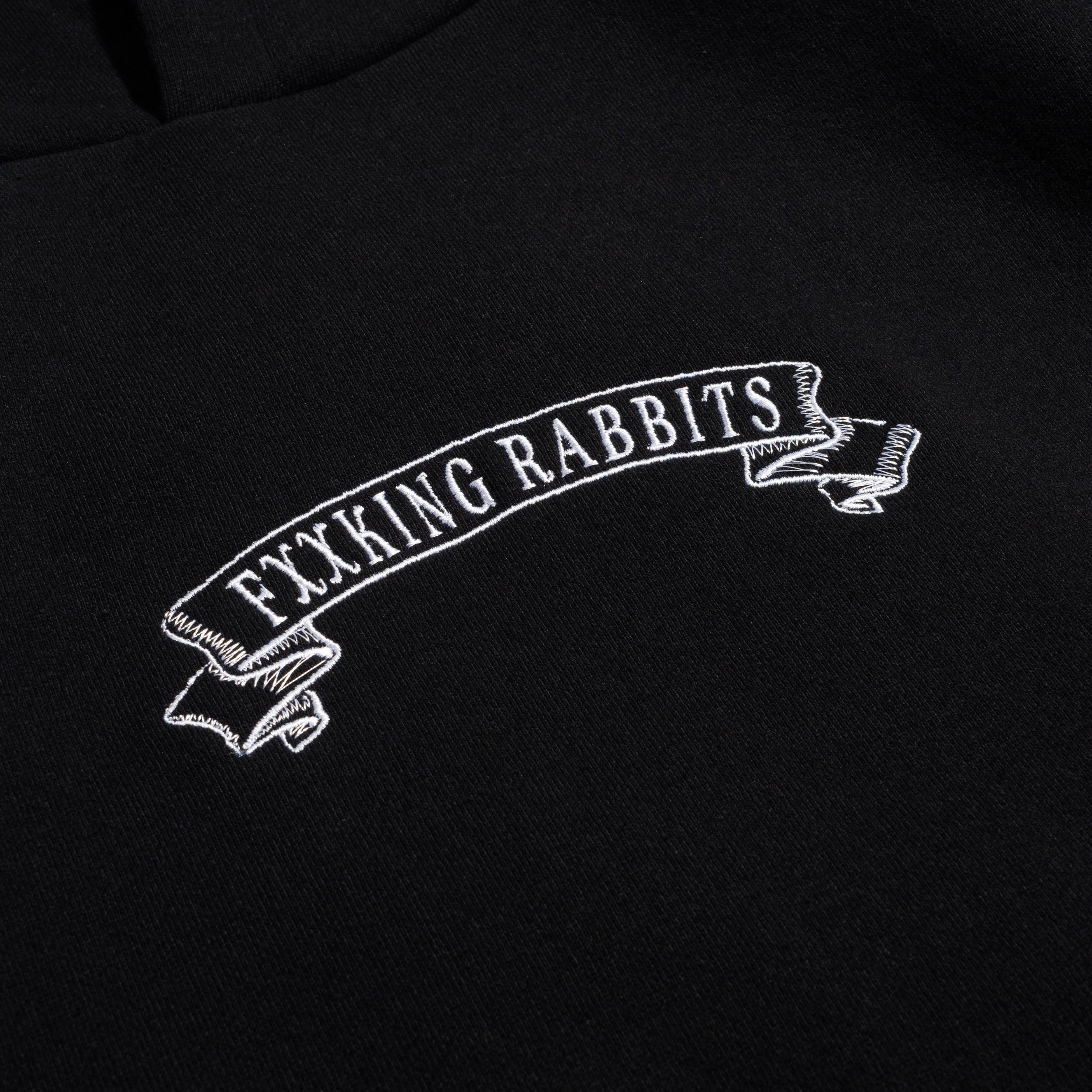 Rabbit Jesus Hoodie Black FRC3600