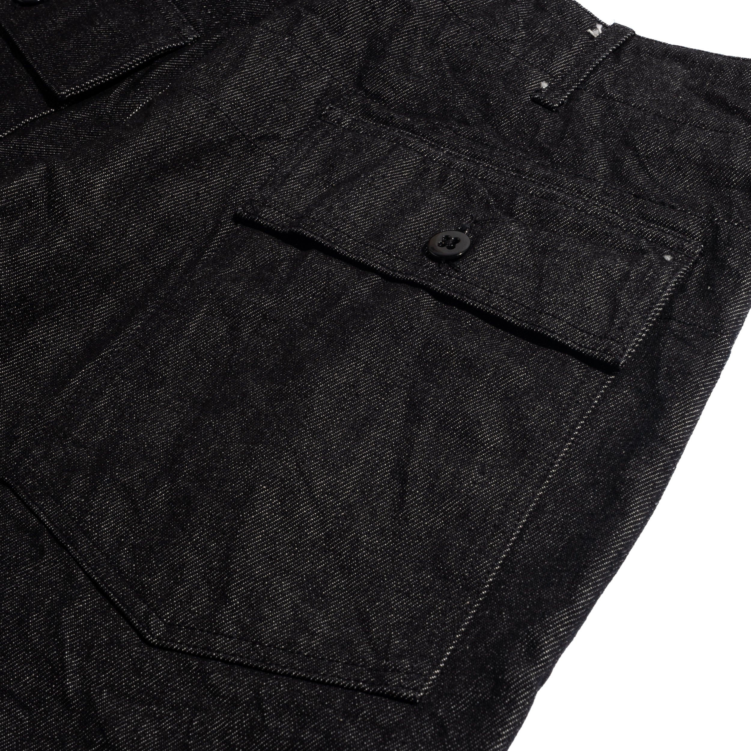 EG Fatigue Pant 14oz Cone Denim Black 25F1F004