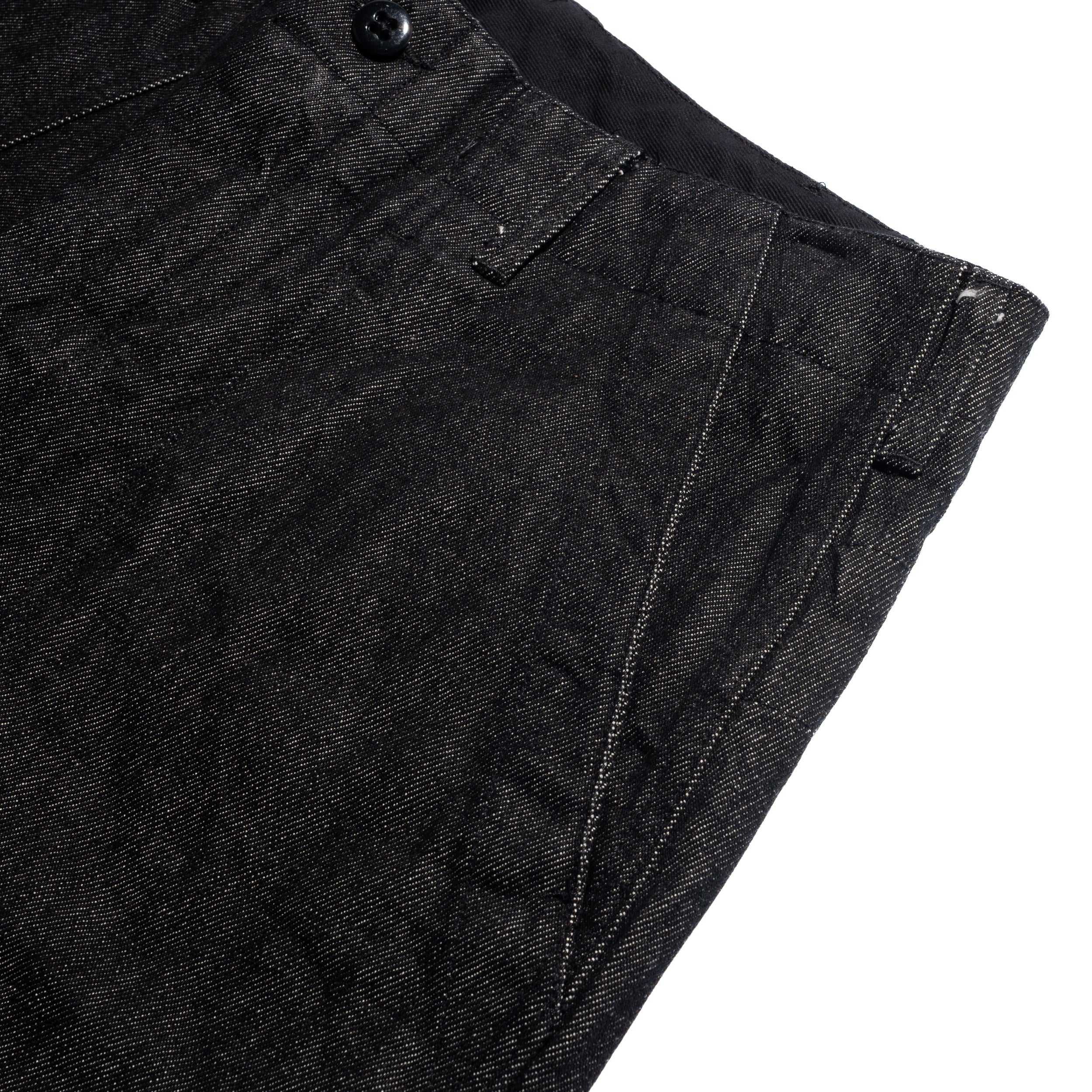 EG Fatigue Pant 14oz Cone Denim Black 25F1F004