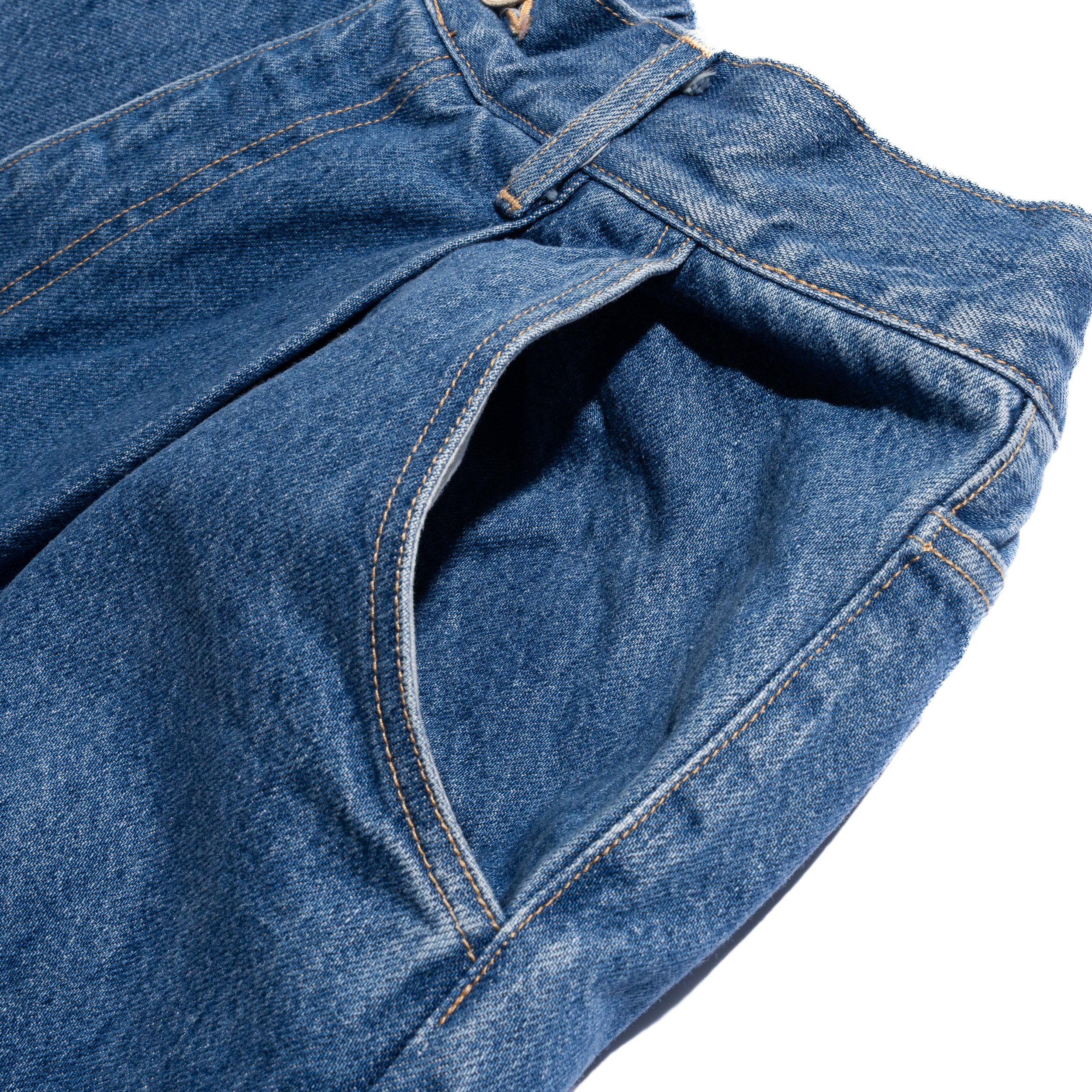 5PK Balloon Pants Enzyme Wash Indigo 1006AWBALOON5PK01-1