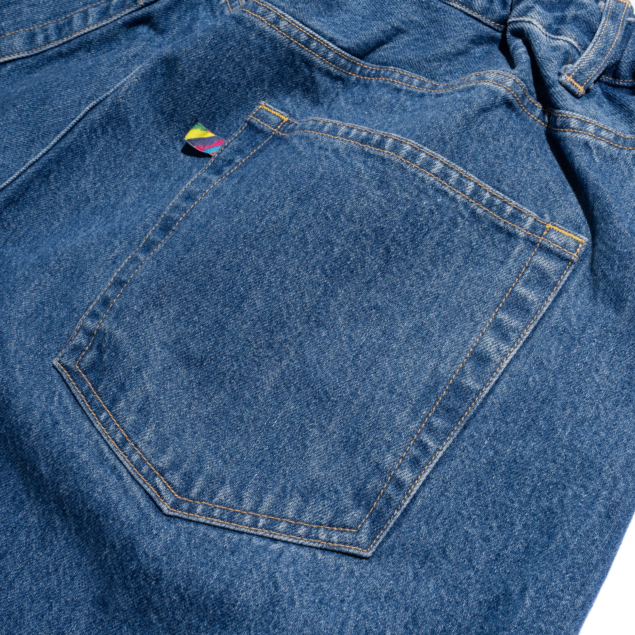 5PK Balloon Pants Enzyme Wash Indigo 1006AWBALOON5PK01-1