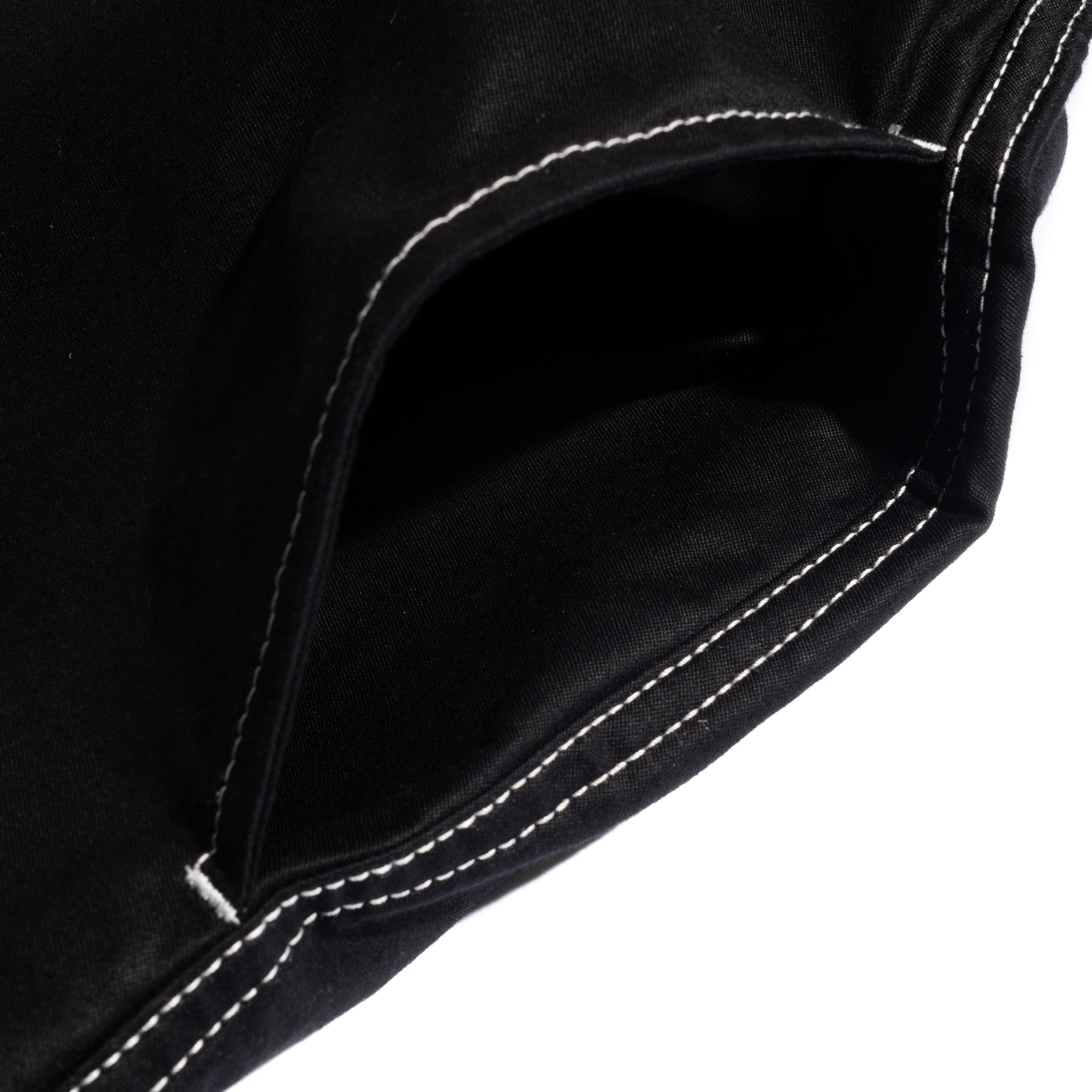 CdGH Top Stitch Overshirt Jacket Black HP-J015-051-1