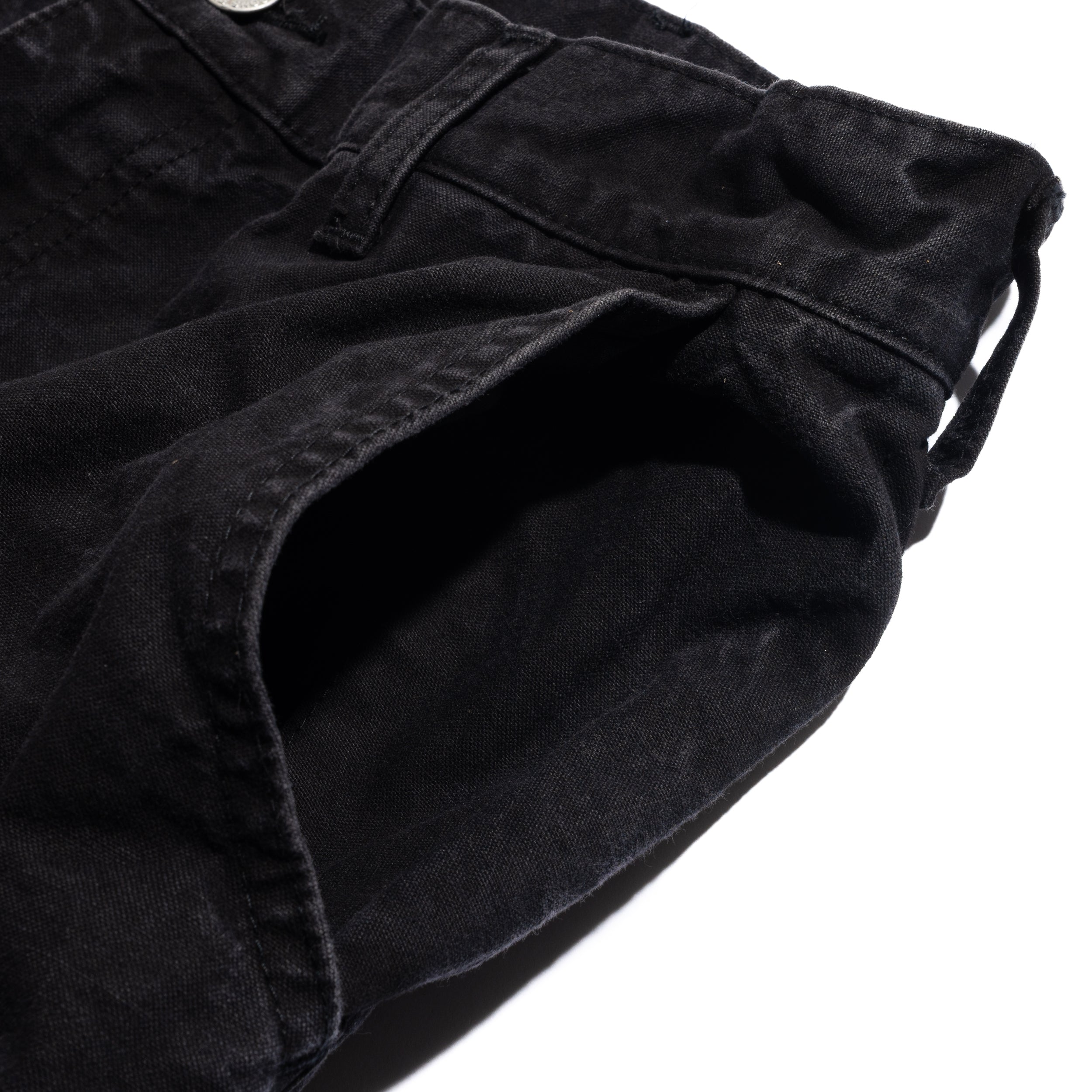 CdGH Curved Hem Jean Washed Black HP-P008-051-1