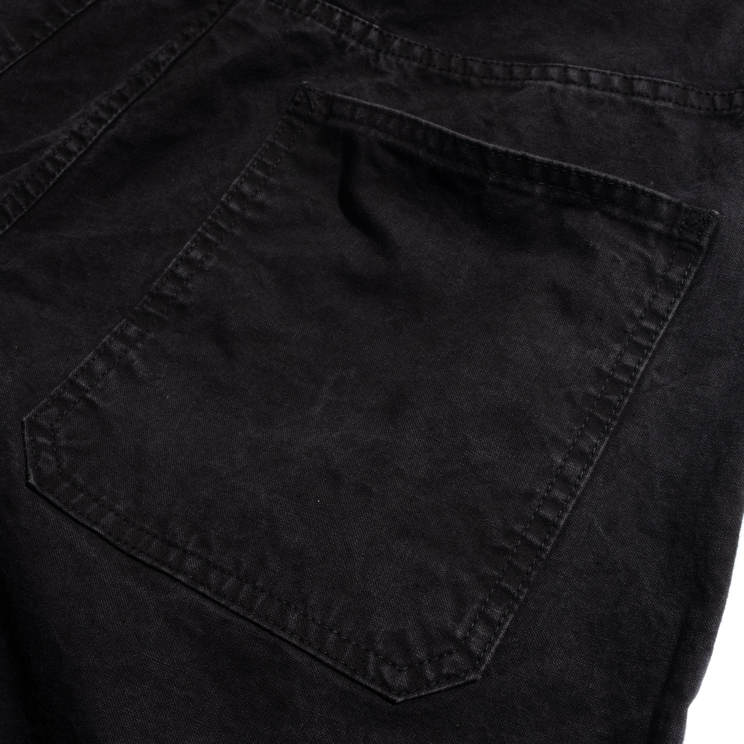 CdGH Curved Hem Jean Washed Black HP-P008-051-1