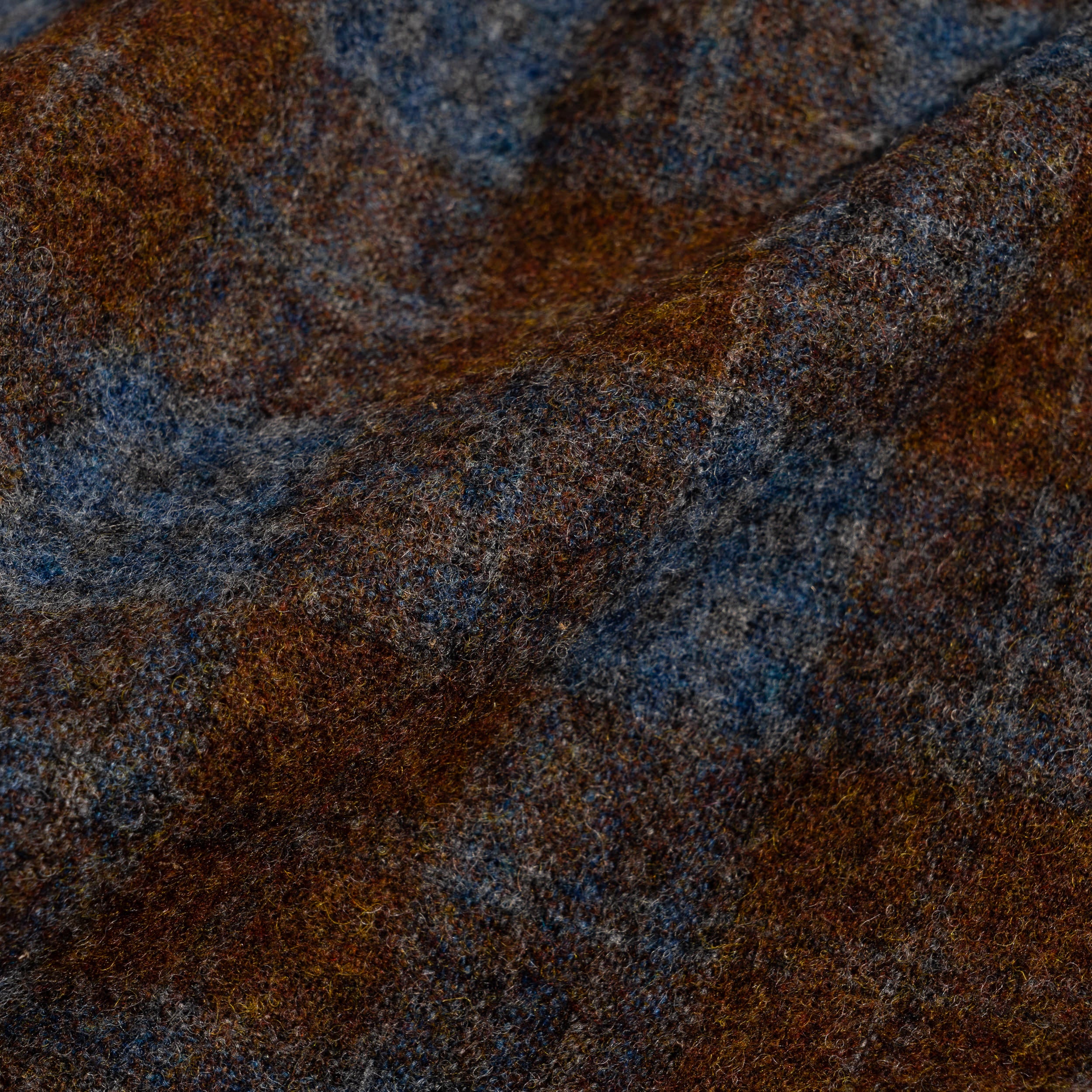 JWM Plaid Work Jacket Brown WP-J015-051-1