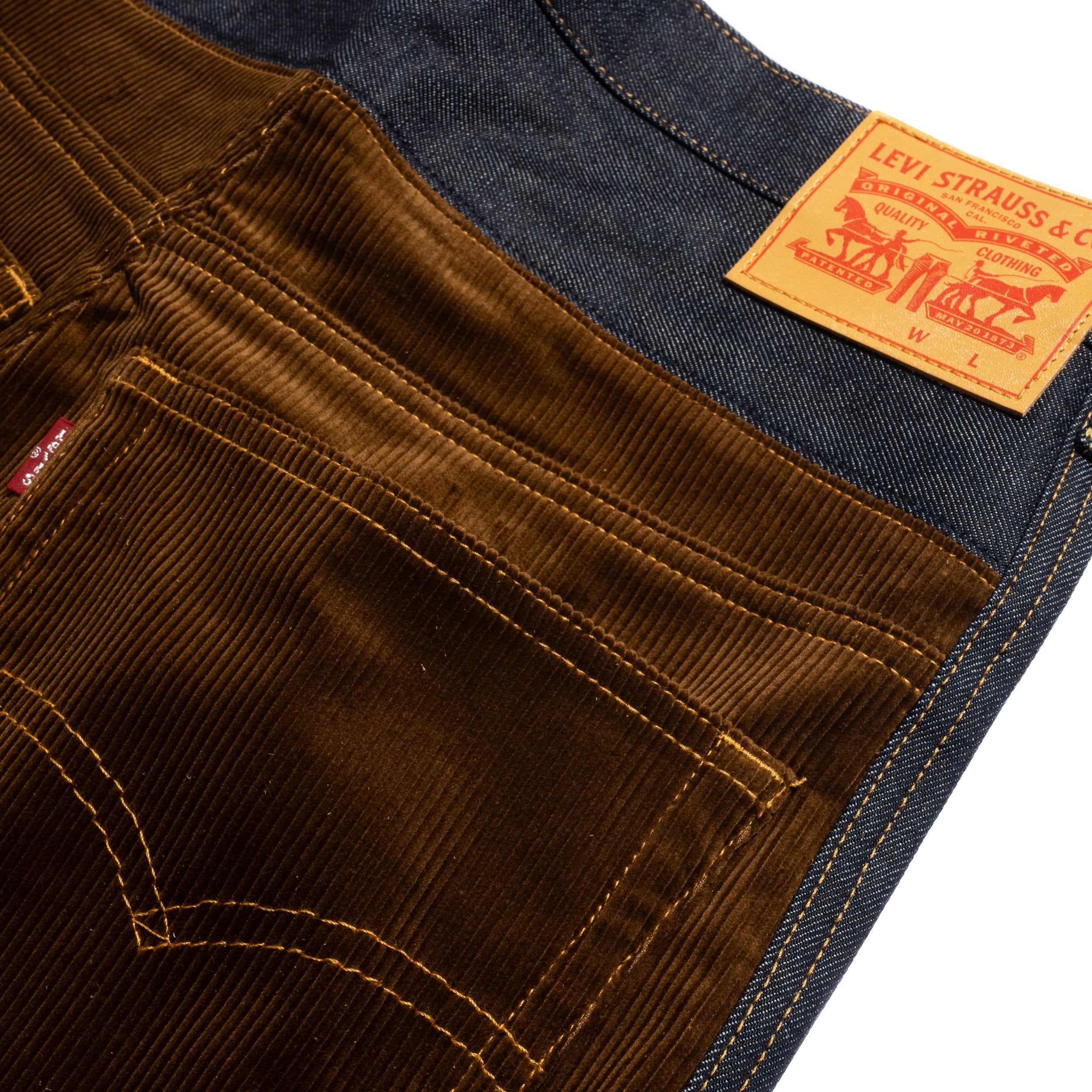 JWM x Levis Corduroy Denim Indigo WP-P202-051-1 – Capsule