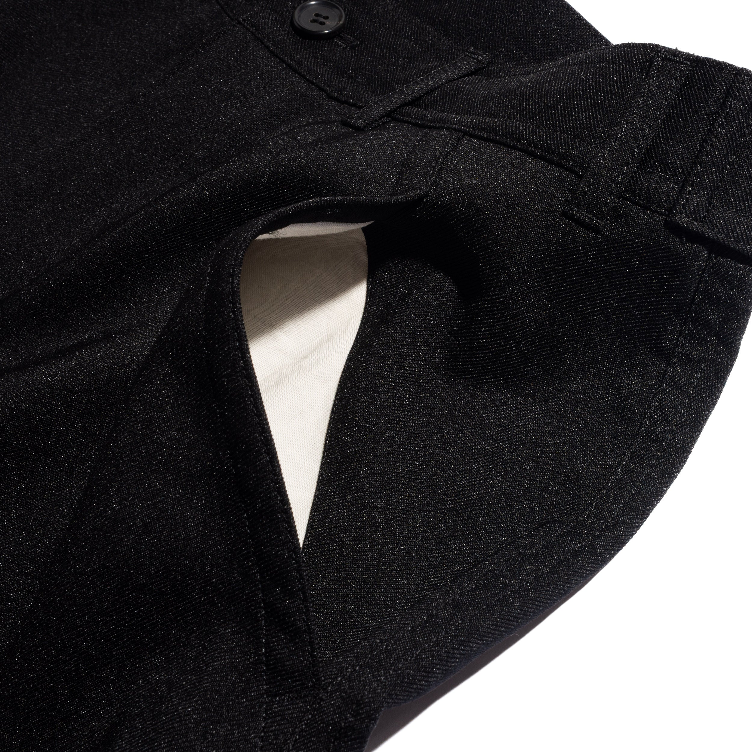 CDG Shirt Tapered Leg Trouser Black FP-P501-W25
