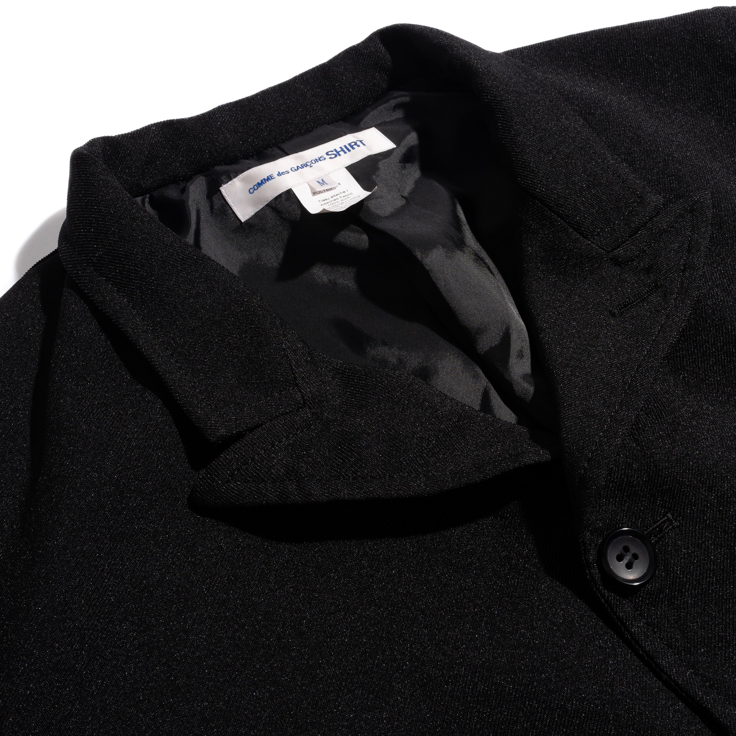 CDG Shirt Patch Pocket Blazer Black FP-J501-W25