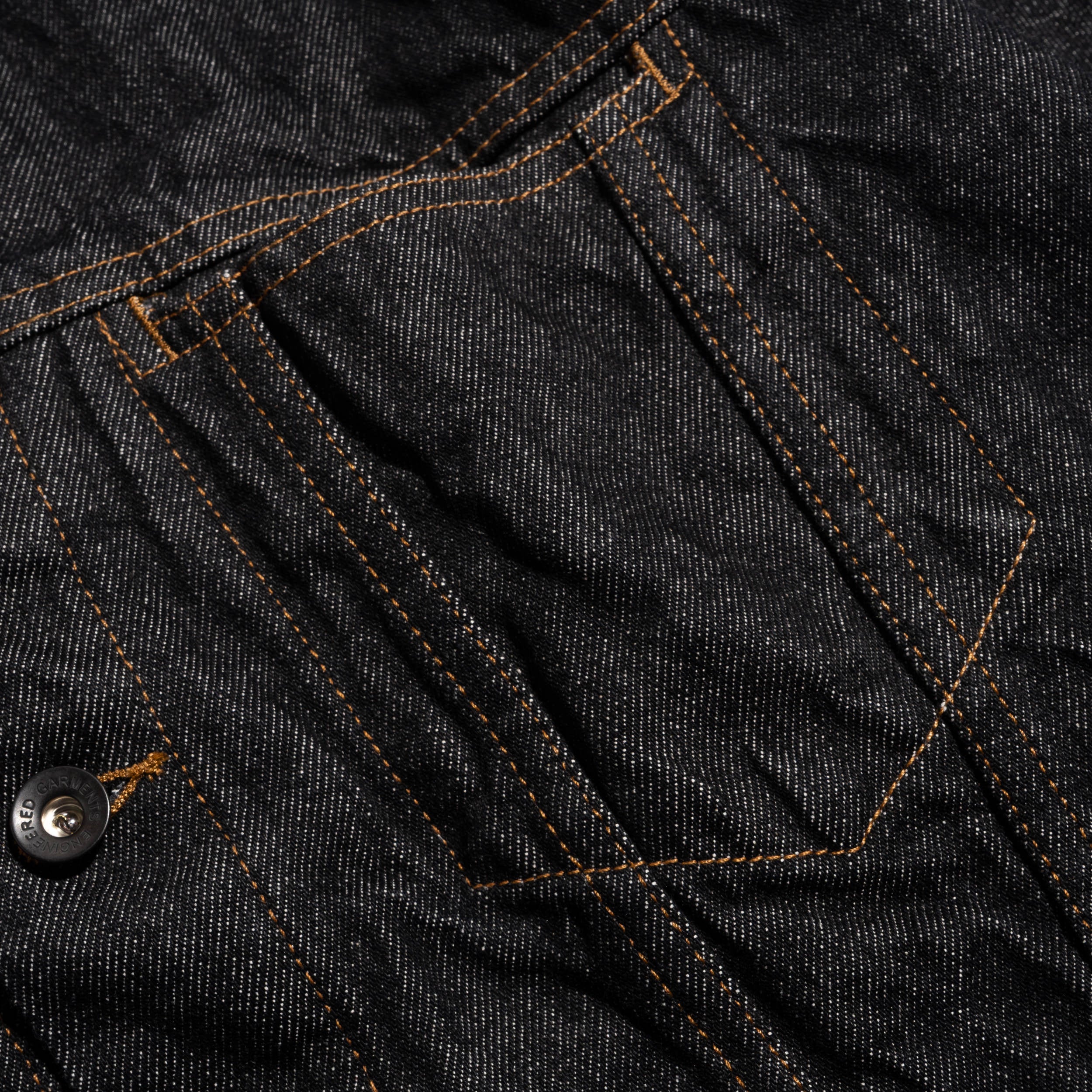 EG Type 5 Jean Jacket Black 14oz Cone Denim 25F1D081