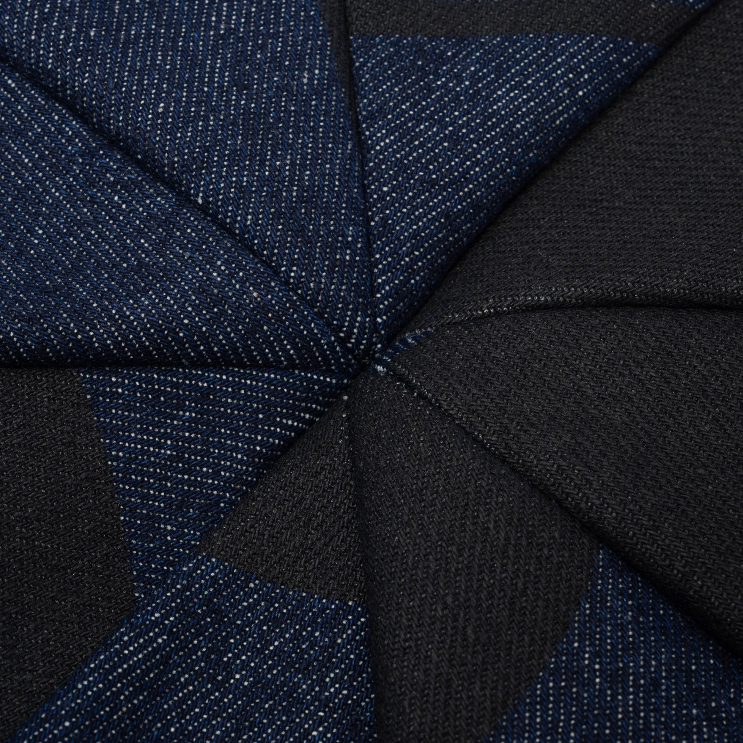 EG Newsboy Cap 12oz Denim Indigo 25F1H053