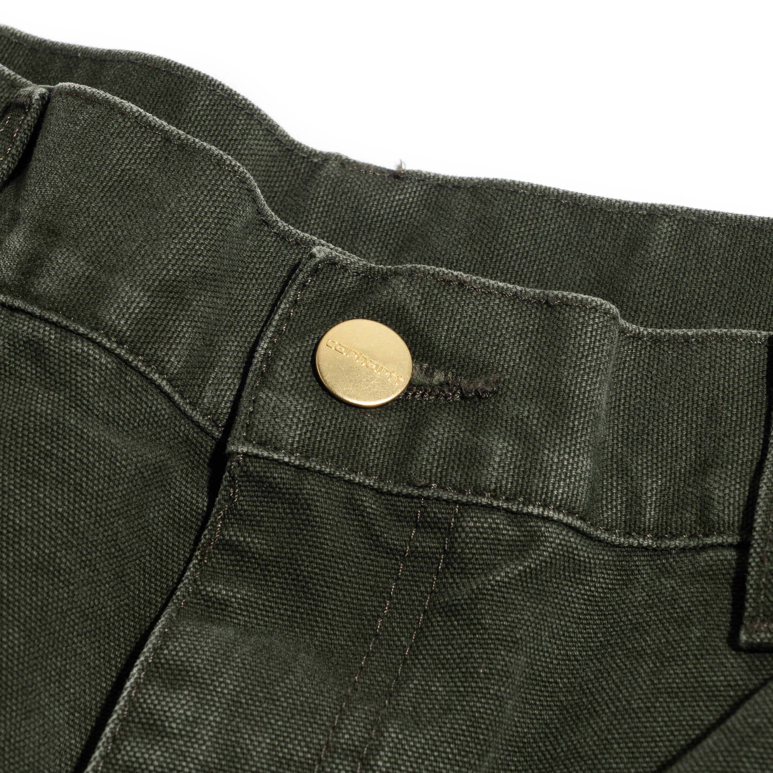 Double Knee Pant 12oz Olive Stone Canvas I034796