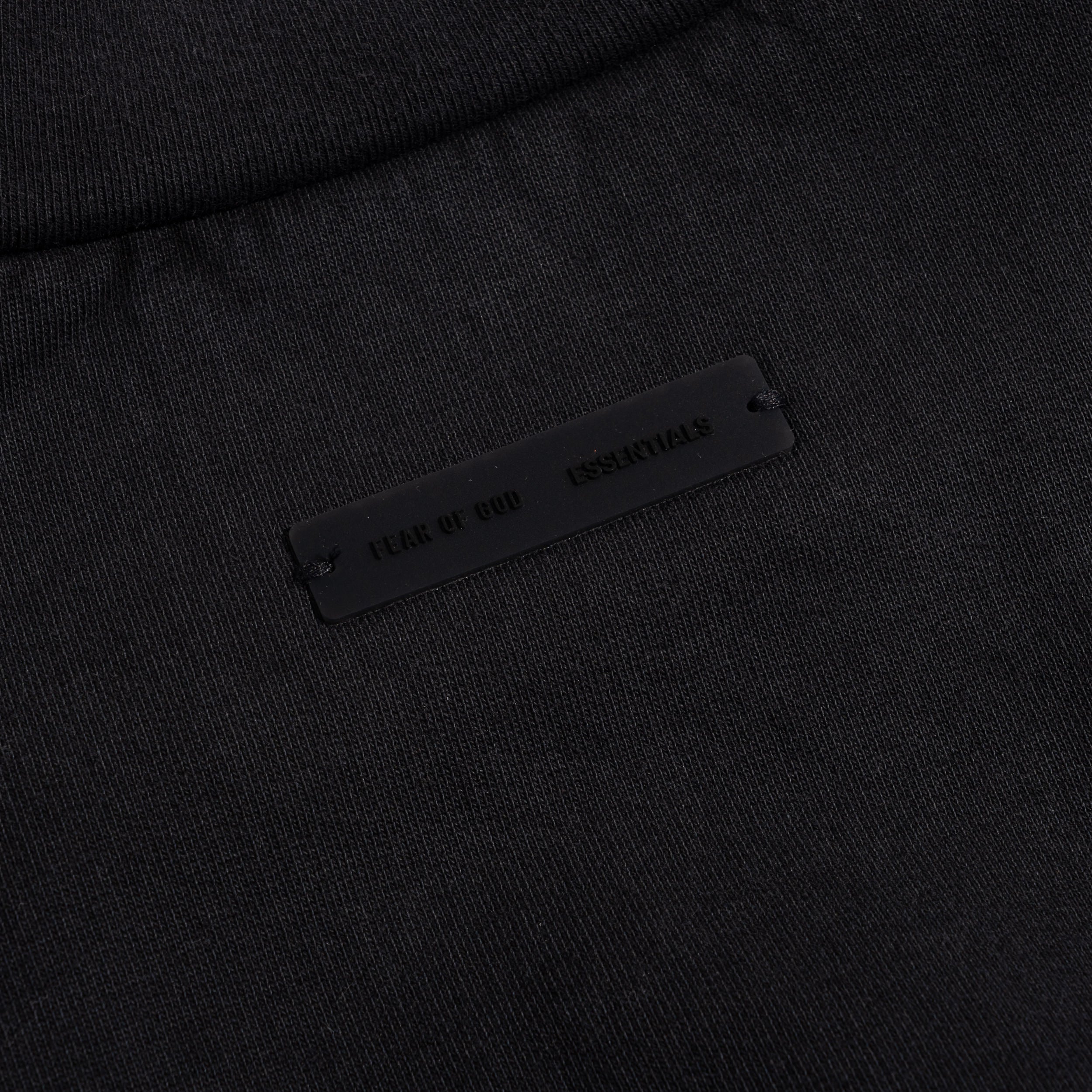 Cropped Relaxed Sweatshirt LA Vintage Black 192HO256893F