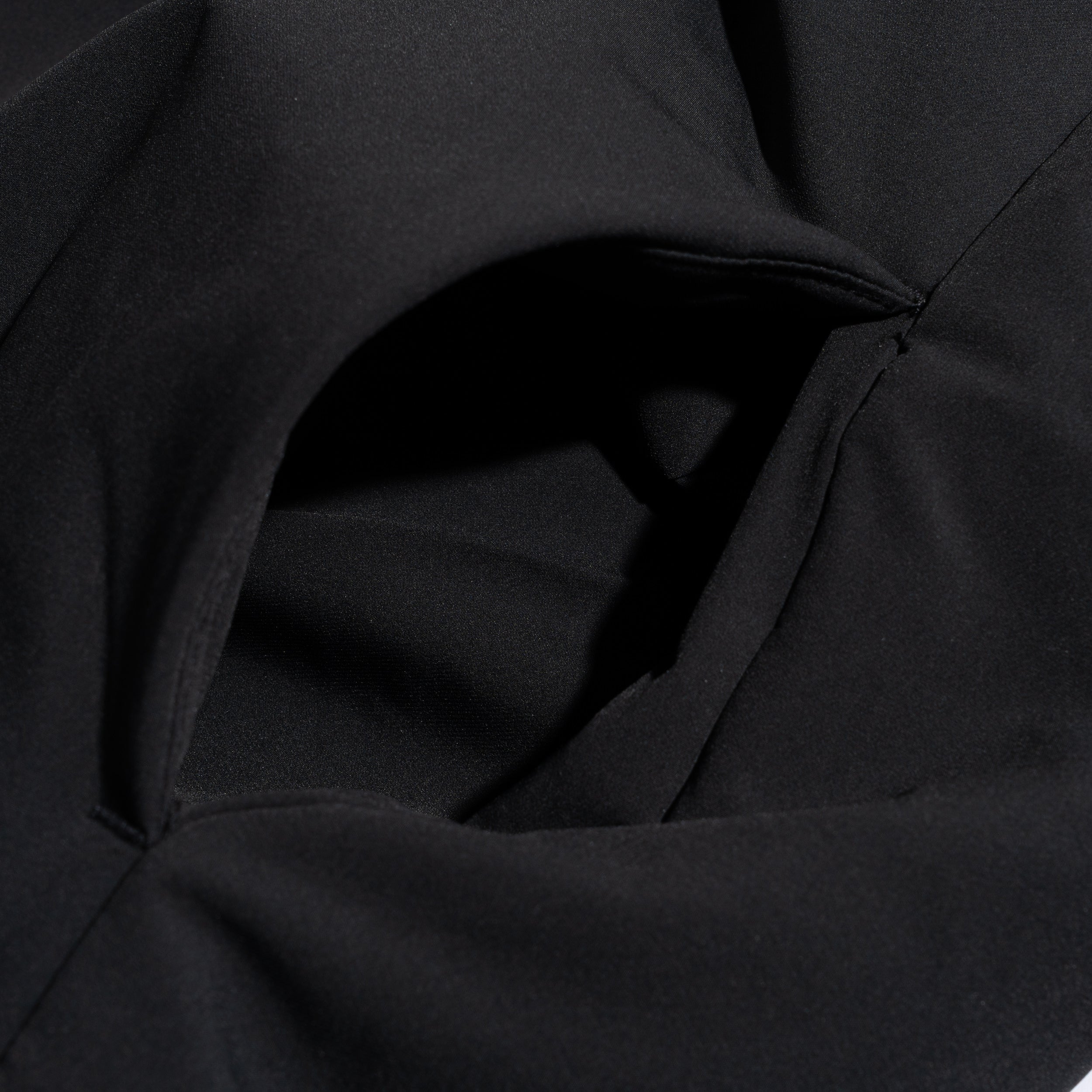 Tech Nylon Half Zip Anorak Vintage Black 202HO258241F