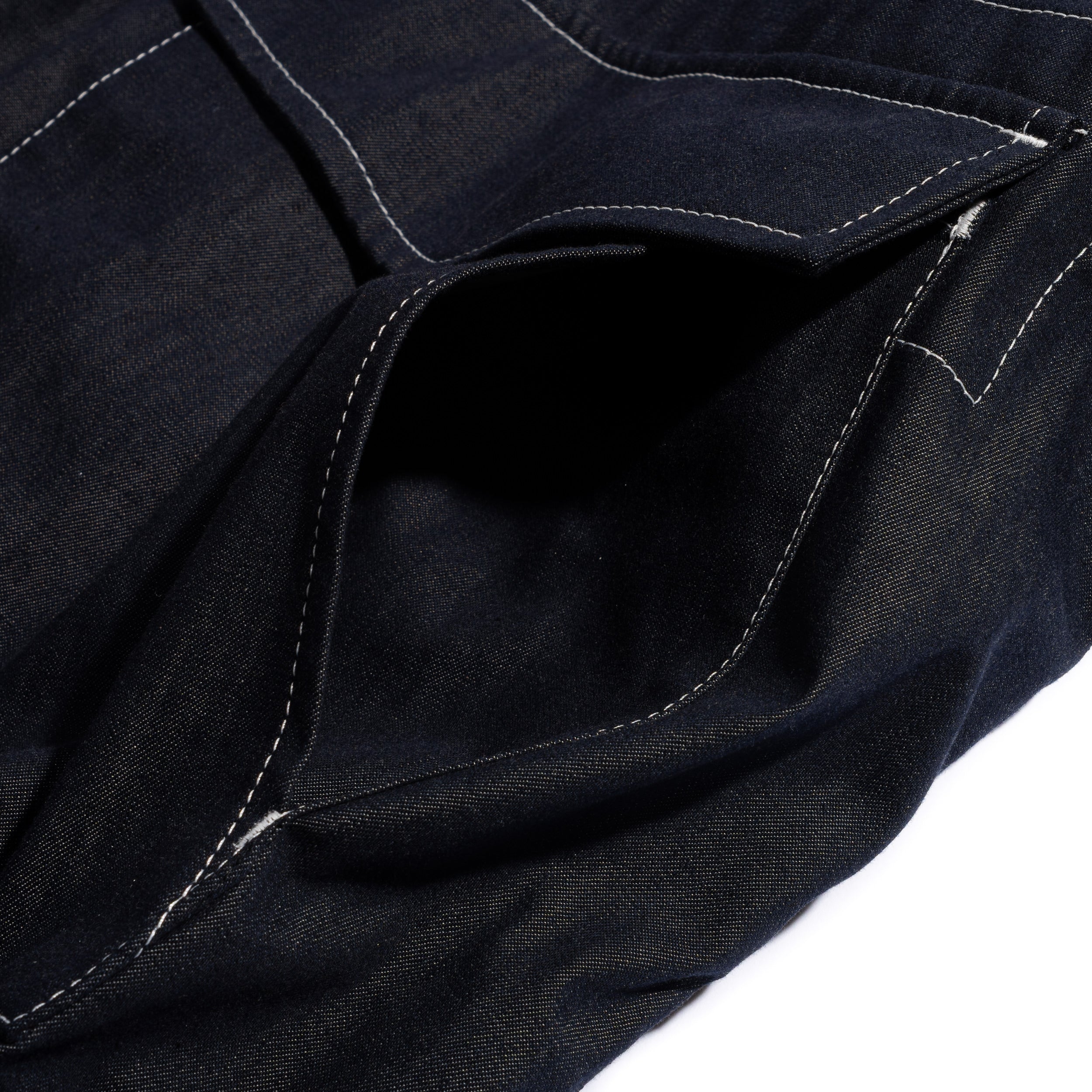 CdGH Denim Bomber Jacket Raw Indigo HQ-J010-051-1