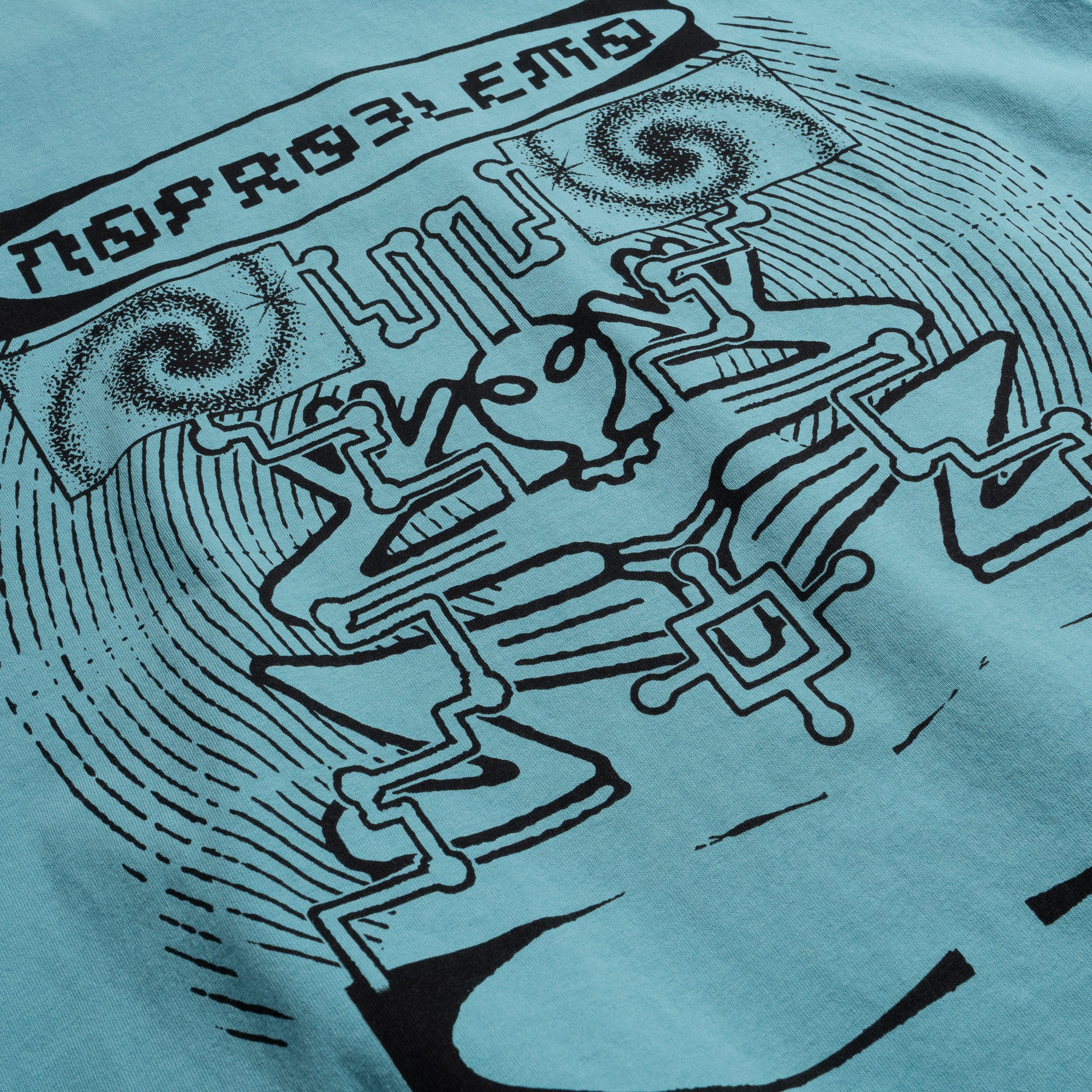 Brainiac LS Tee Aqua NP6002505