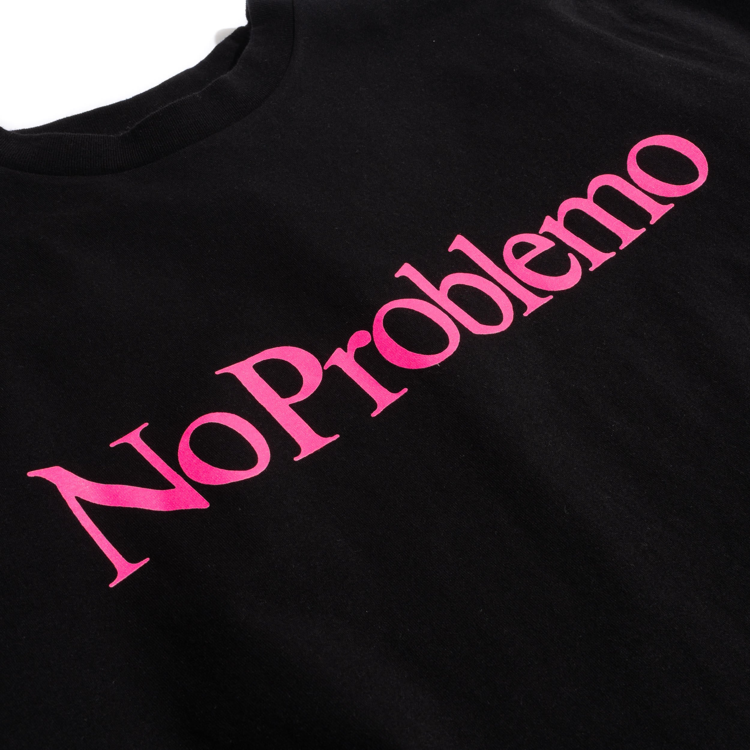 No Problemo SS Tee Black NP6000205