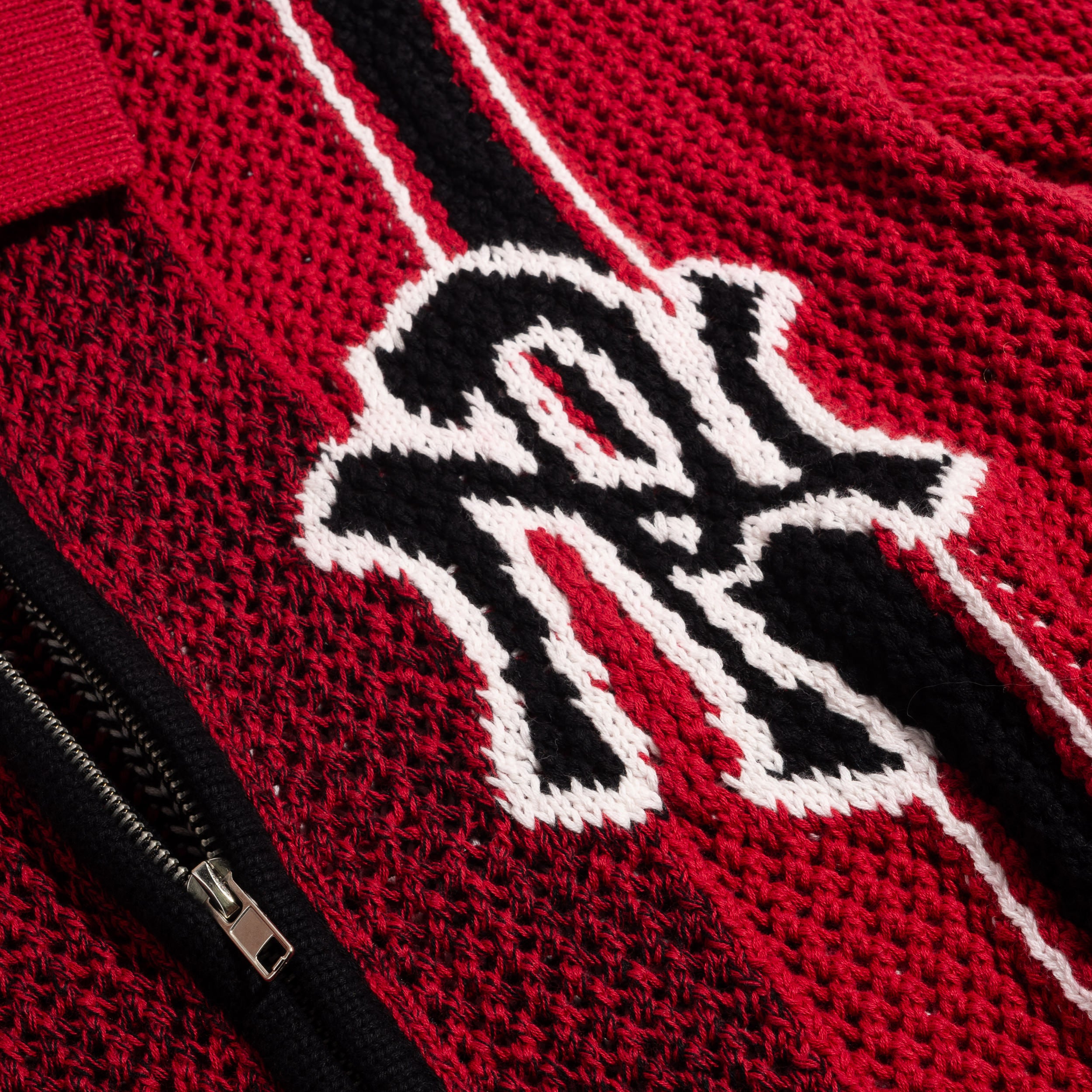 NYP Sport Crochet Jumper Red NP2002605