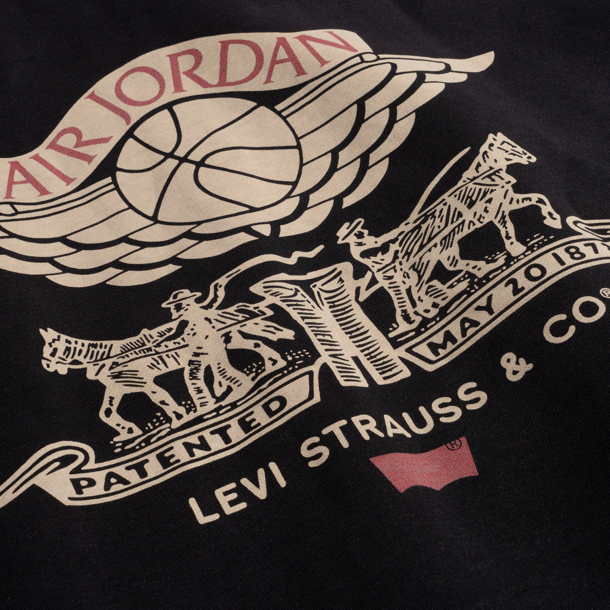 Jordan x Levi's Zip Sweater Black IM6734-010