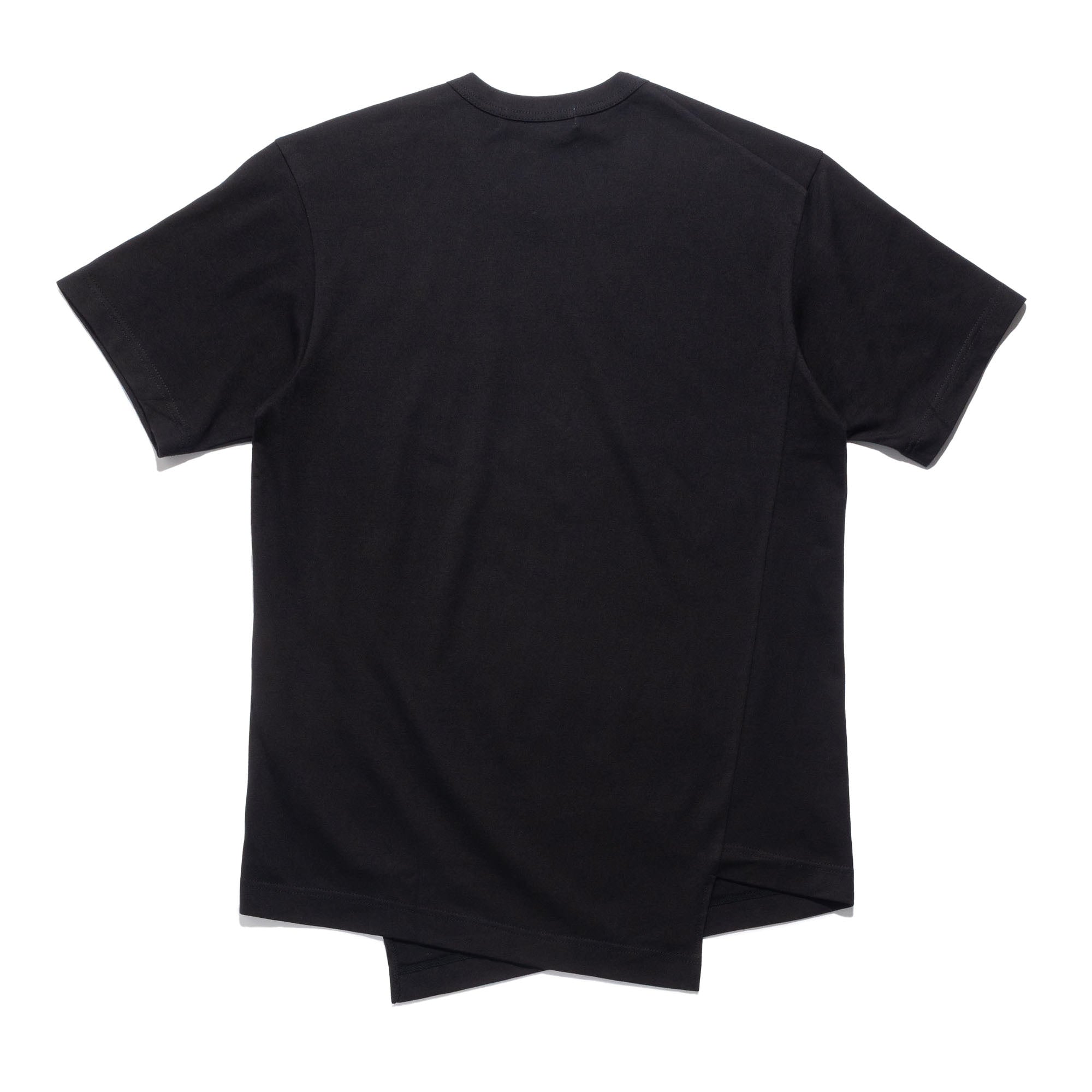 CDG SHIRT Asymmetrical Knit Tee Black FO-T016-S25-1 – Capsule CDG SHIRT Asymmetrical Knit Tee Black FO-T016-S25-1 – Capsule