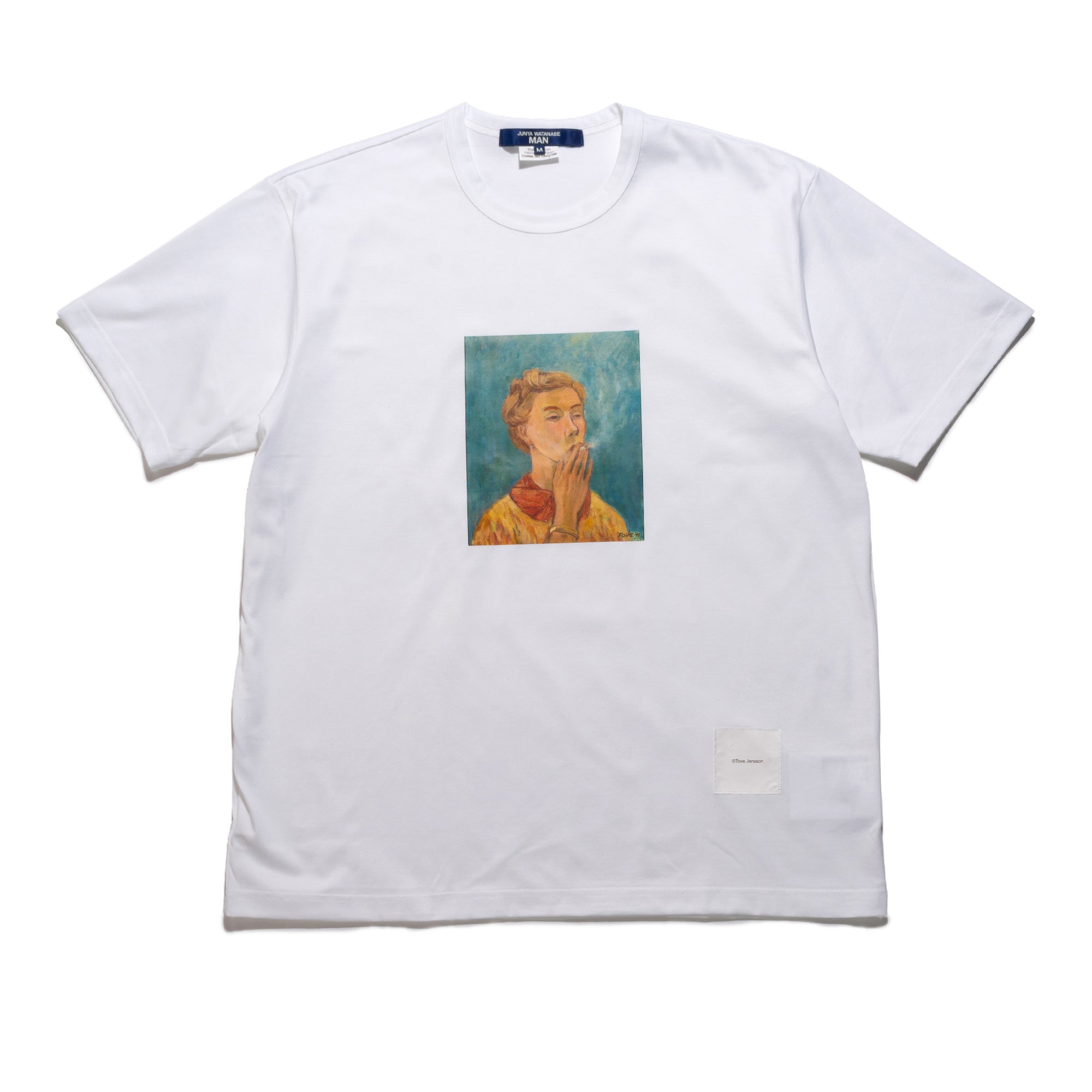 JWM Tove Jansson Cotton Tee White WQ-T002-051-1