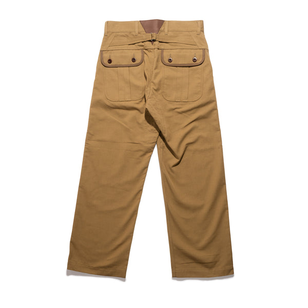 JWM Wool Blend Work Trouser Khaki WQ-P032-051-1