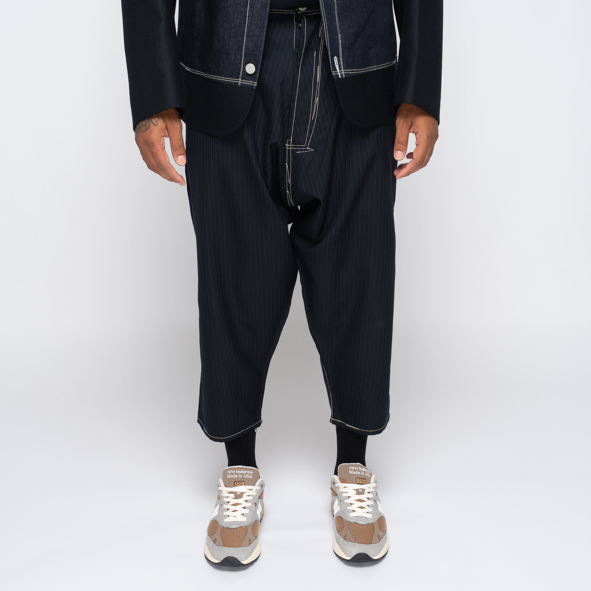 x Levi's Pinstripe Wool Pants Navy/Grey WN-P205-051 – Capsule
