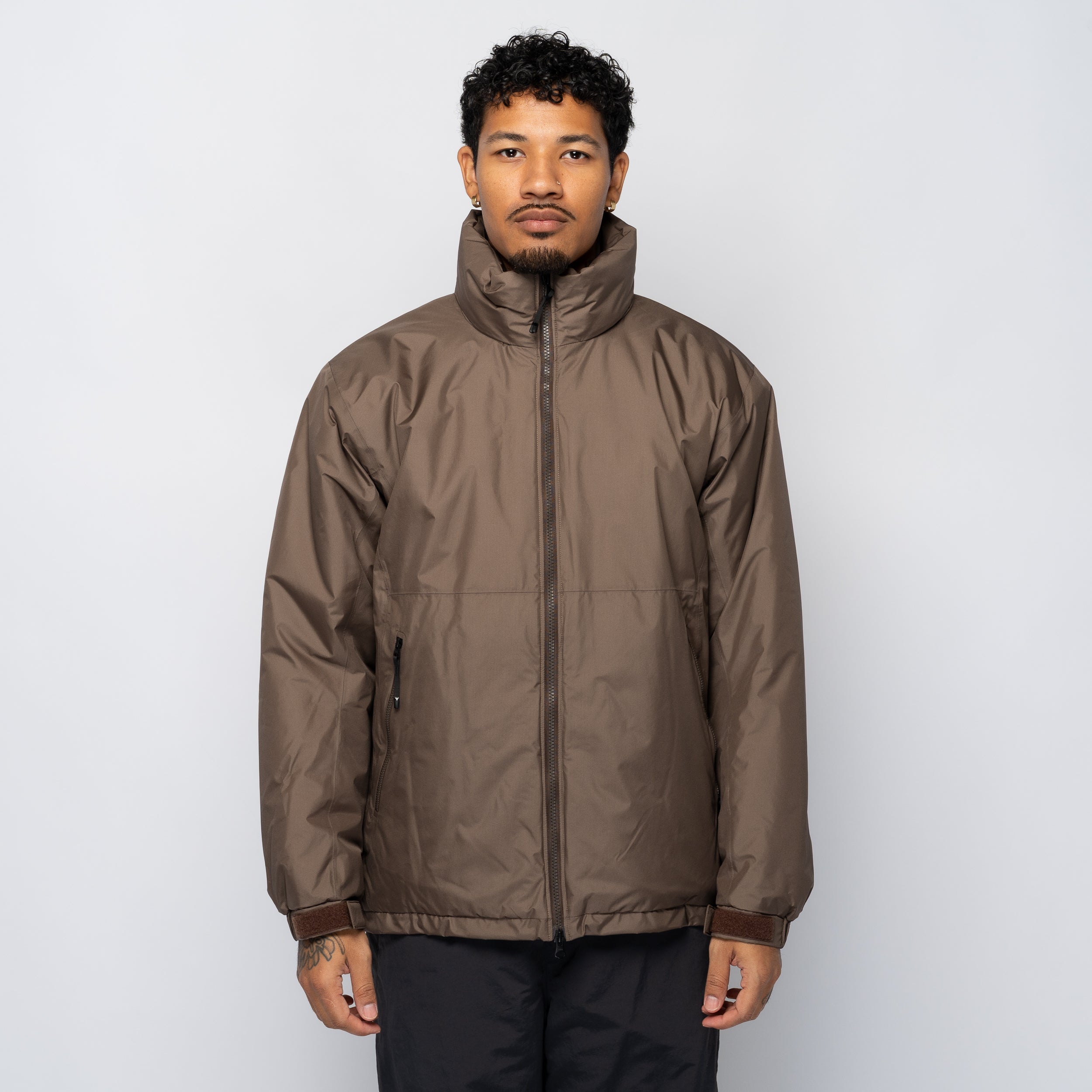 Windstopper by GTX Puffy Jacket Taupe Mocha GL25331