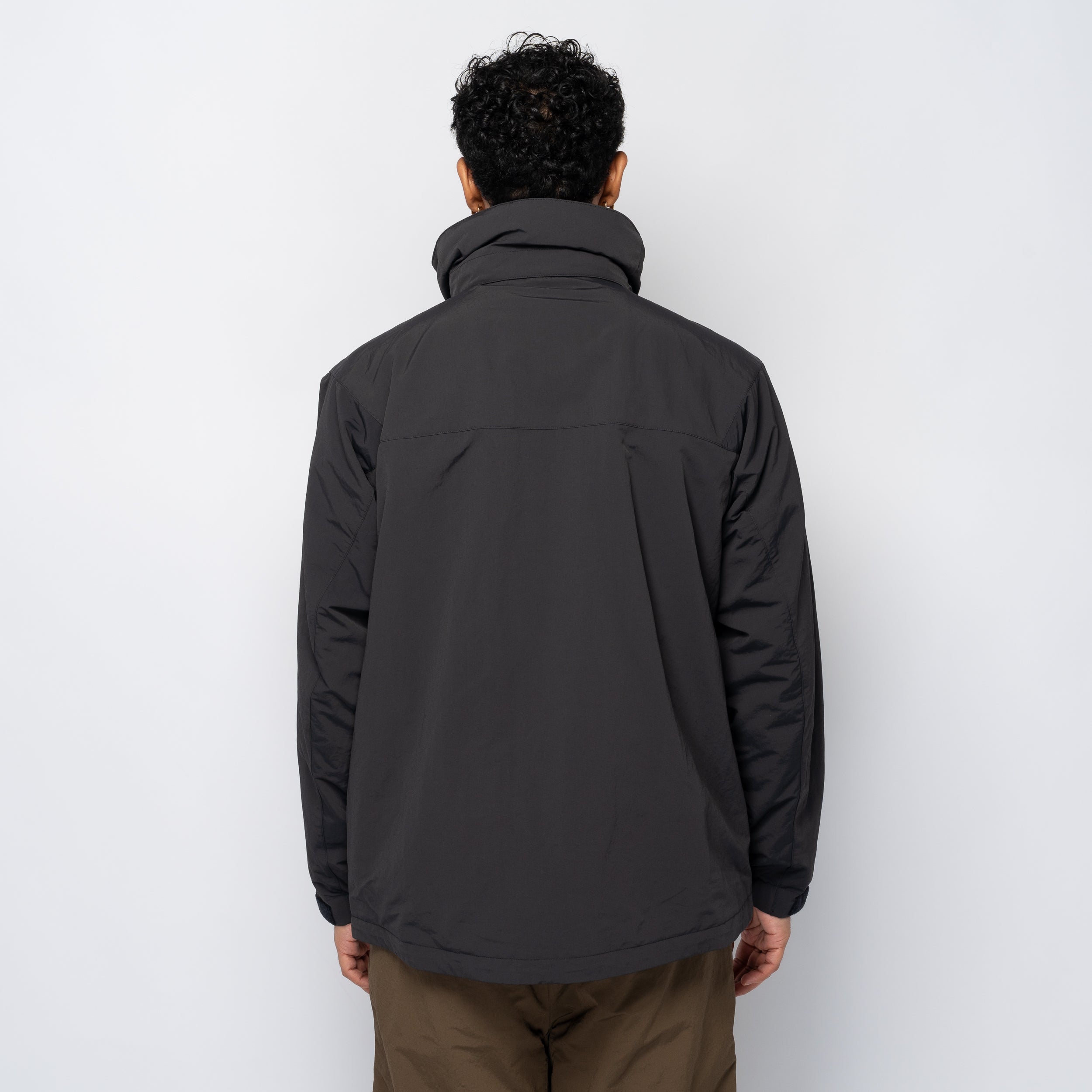 Dope Dyed Tussah Warmer Jacket Deep Charcoal GL25330