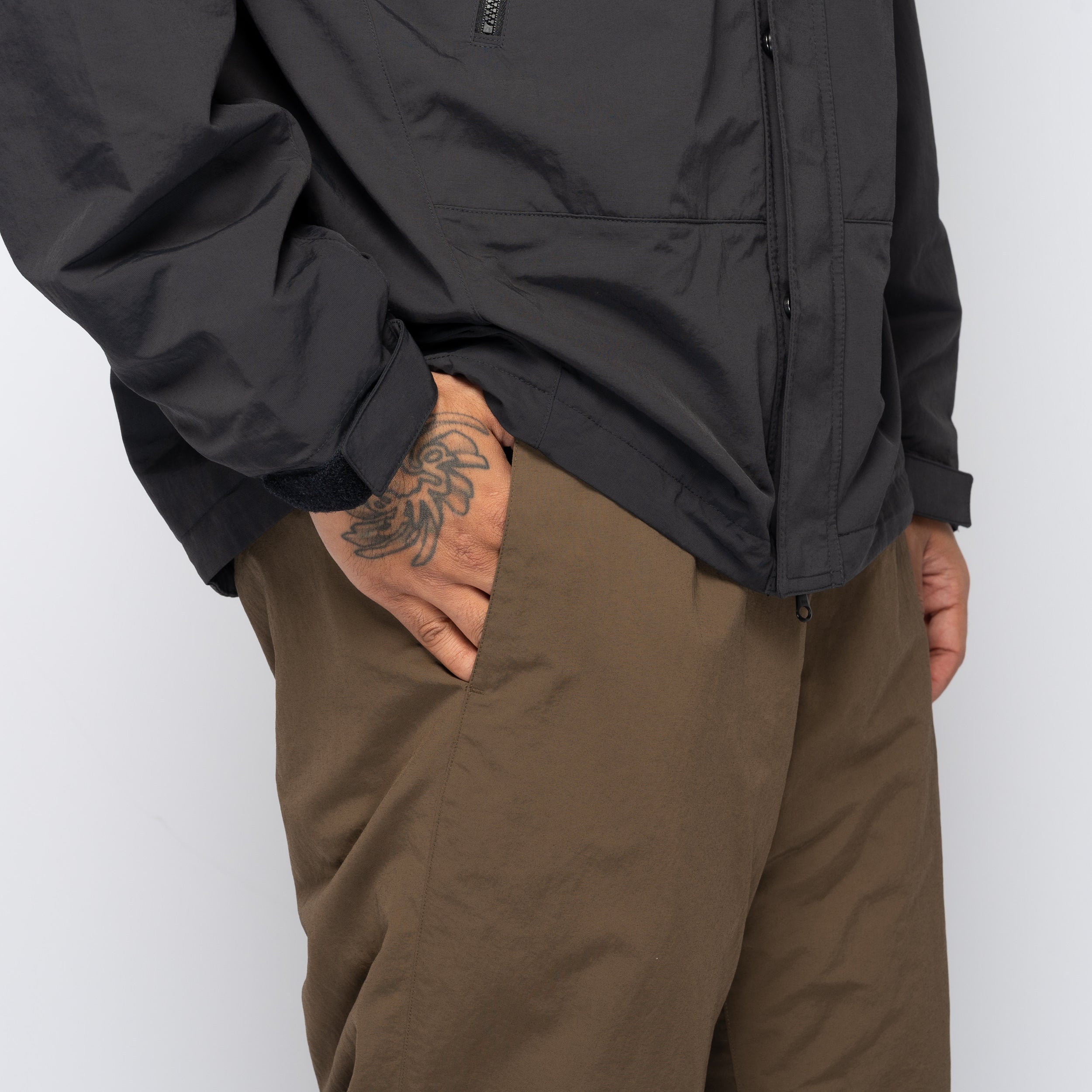 Dope Dyed Tussah Warmer Pants Morel GL75371