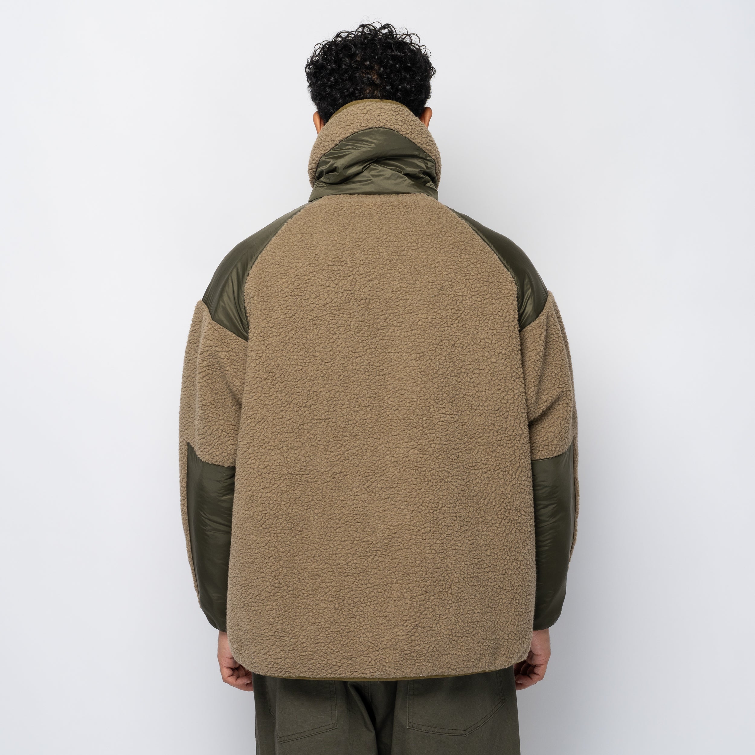 Reversible Fleece Down x Taion Khaki