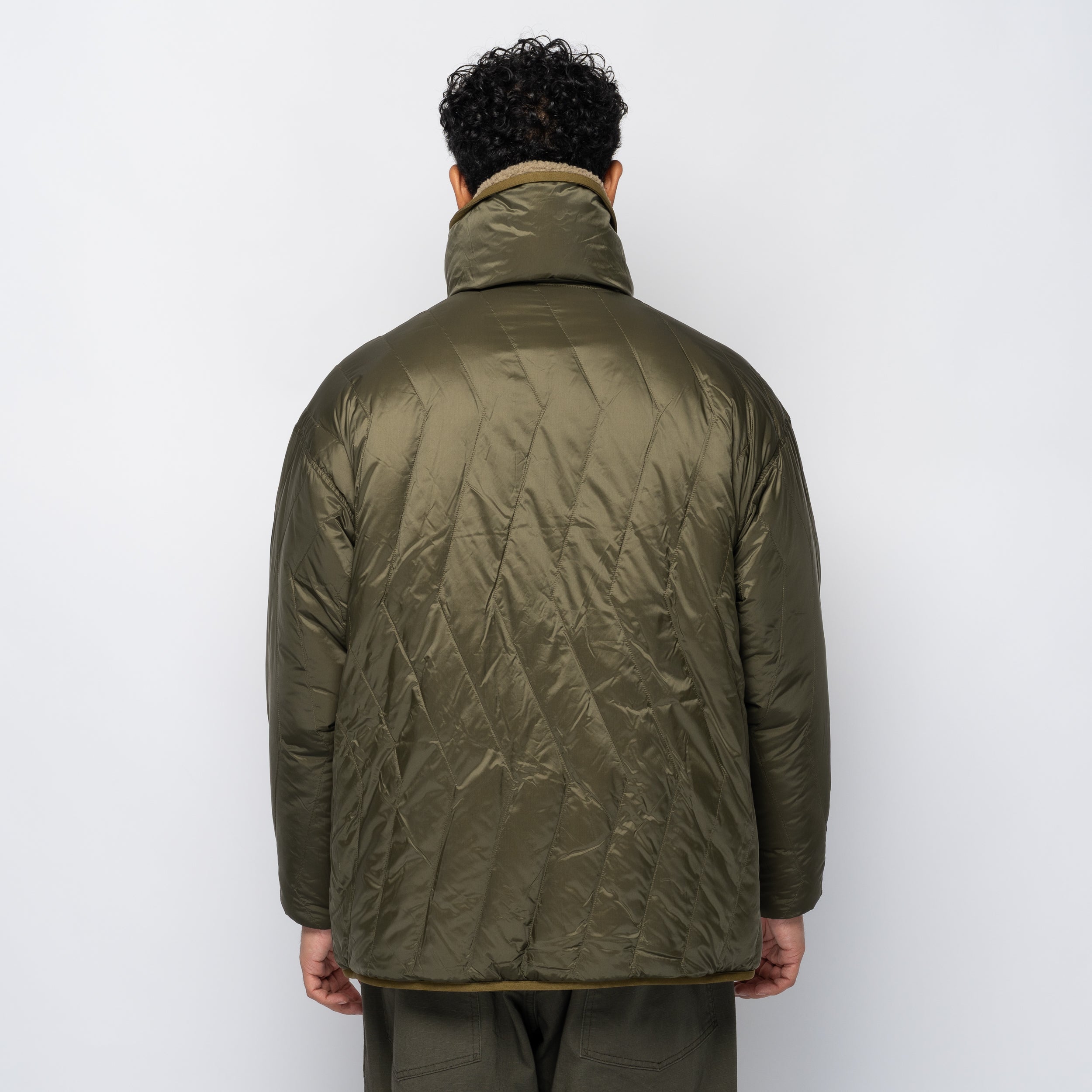 Reversible Fleece Down x Taion Khaki