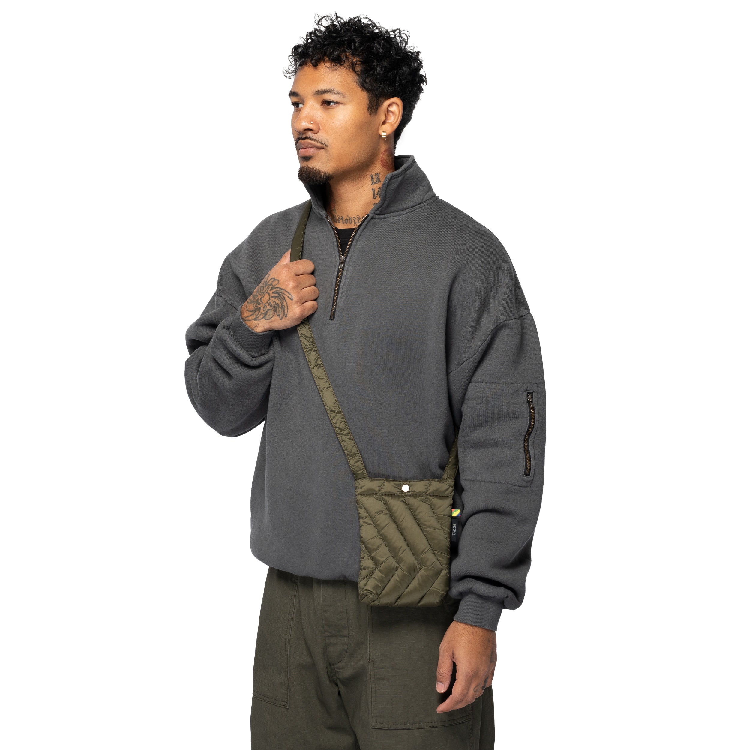 Down Pouch x Taion Khaki